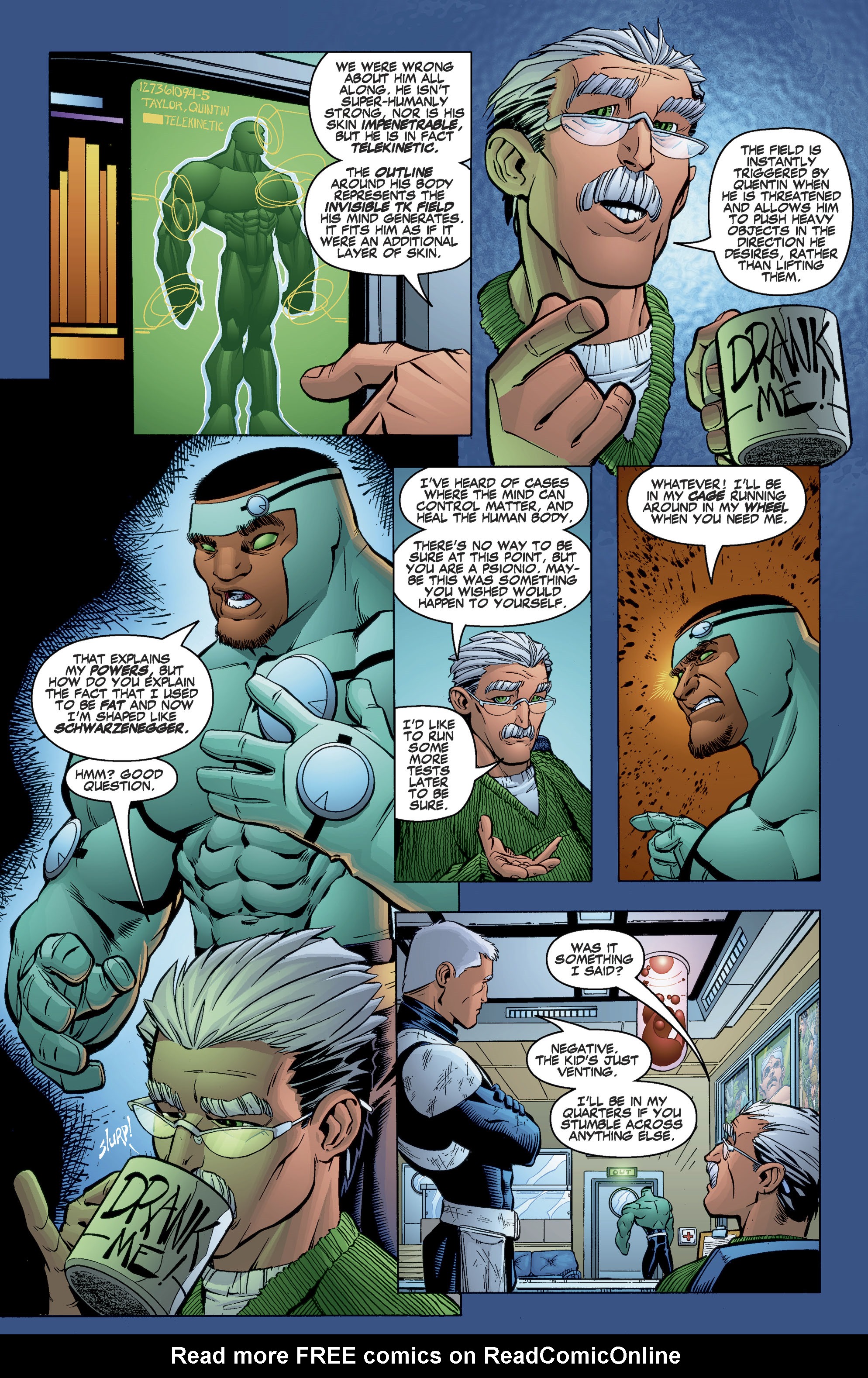 Read online Backlash comic -  Issue #25 - 33