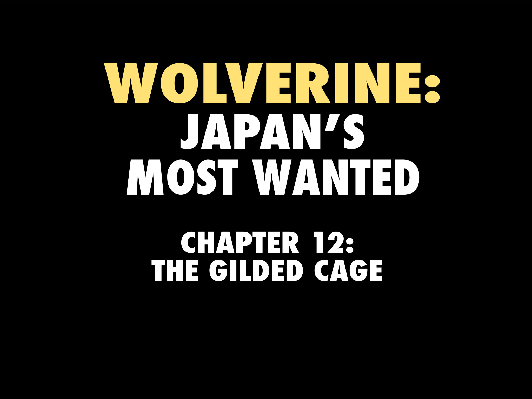 Read online Wolverine: Japan's Most Wanted comic -  Issue #12 - 20