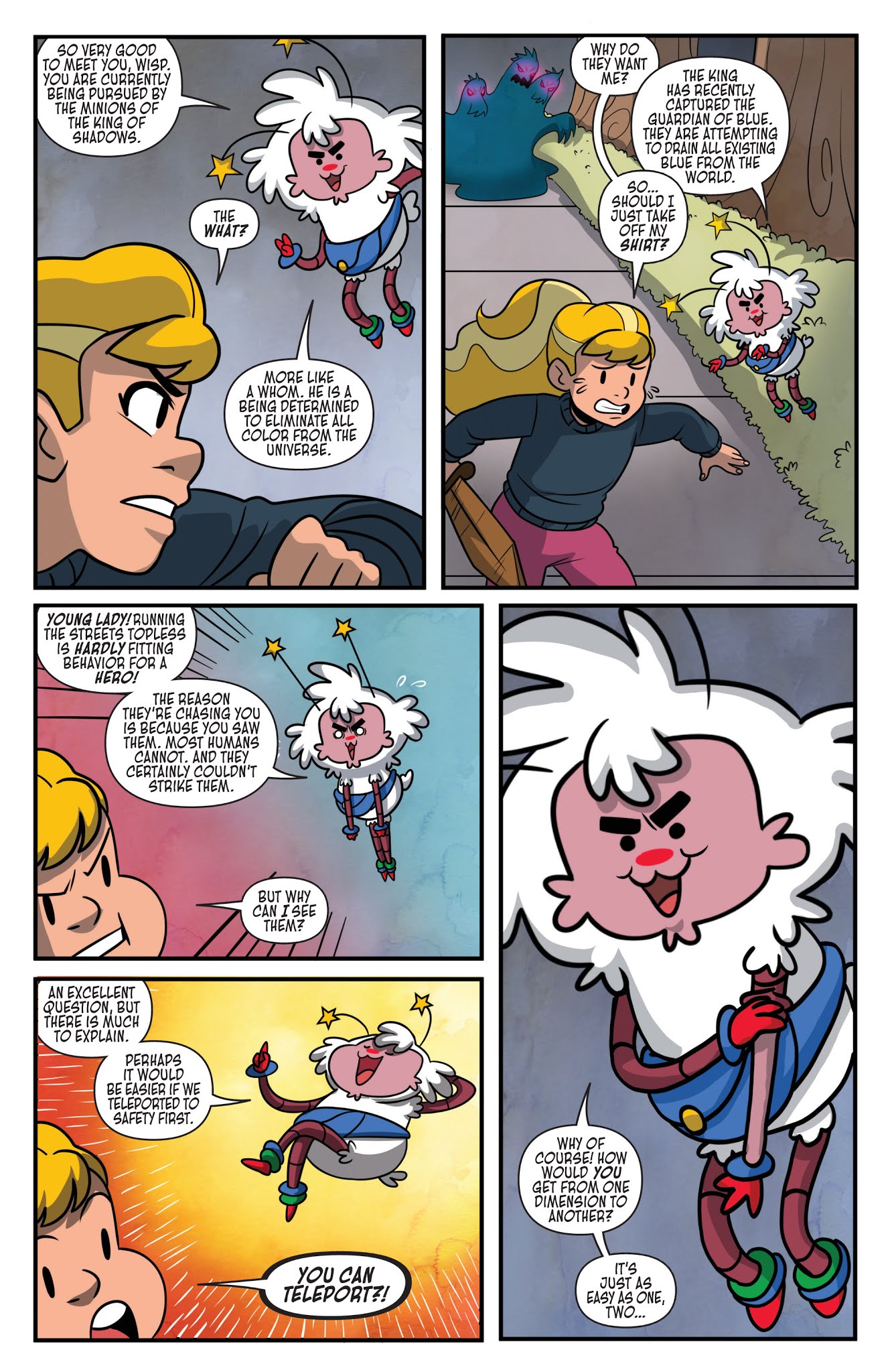 Read online Rainbow Brite comic -  Issue #1 - 19