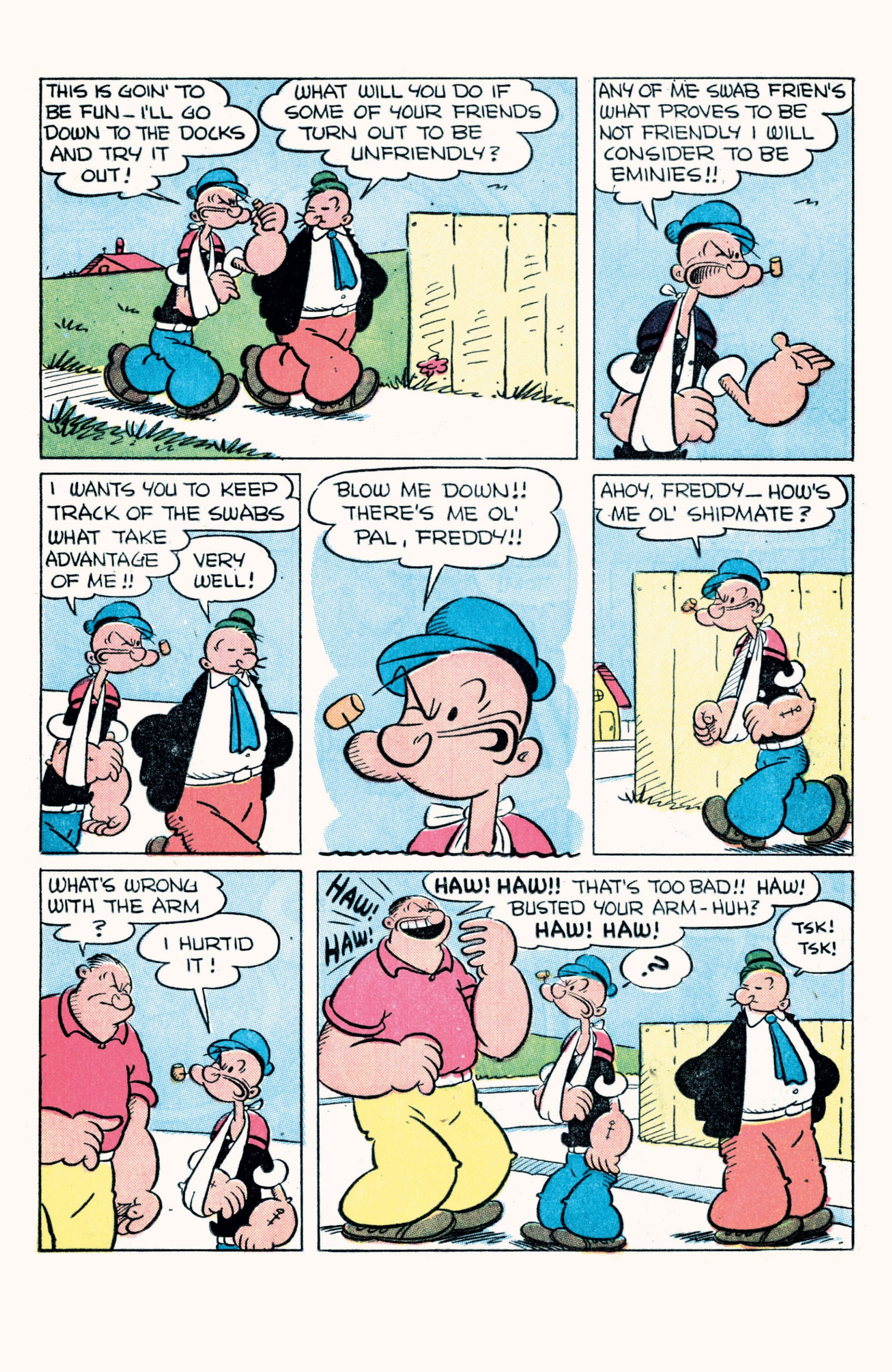 Read online Classic Popeye comic -  Issue #7 - 21