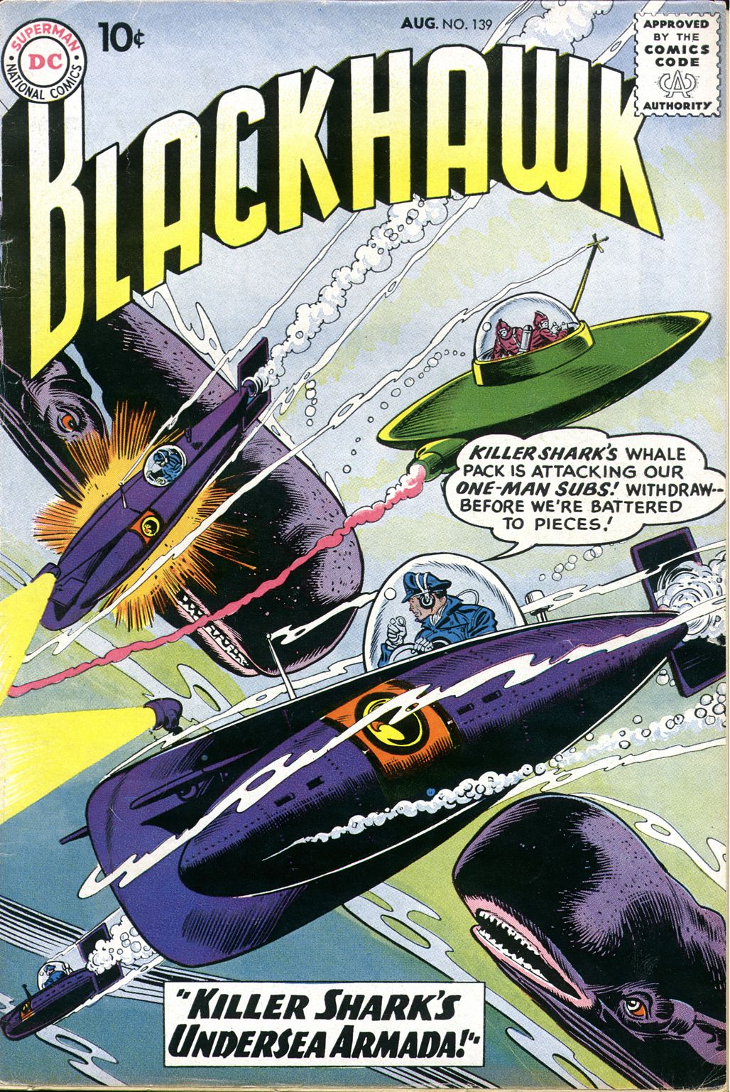 Read online Blackhawk (1957) comic -  Issue #139 - 1