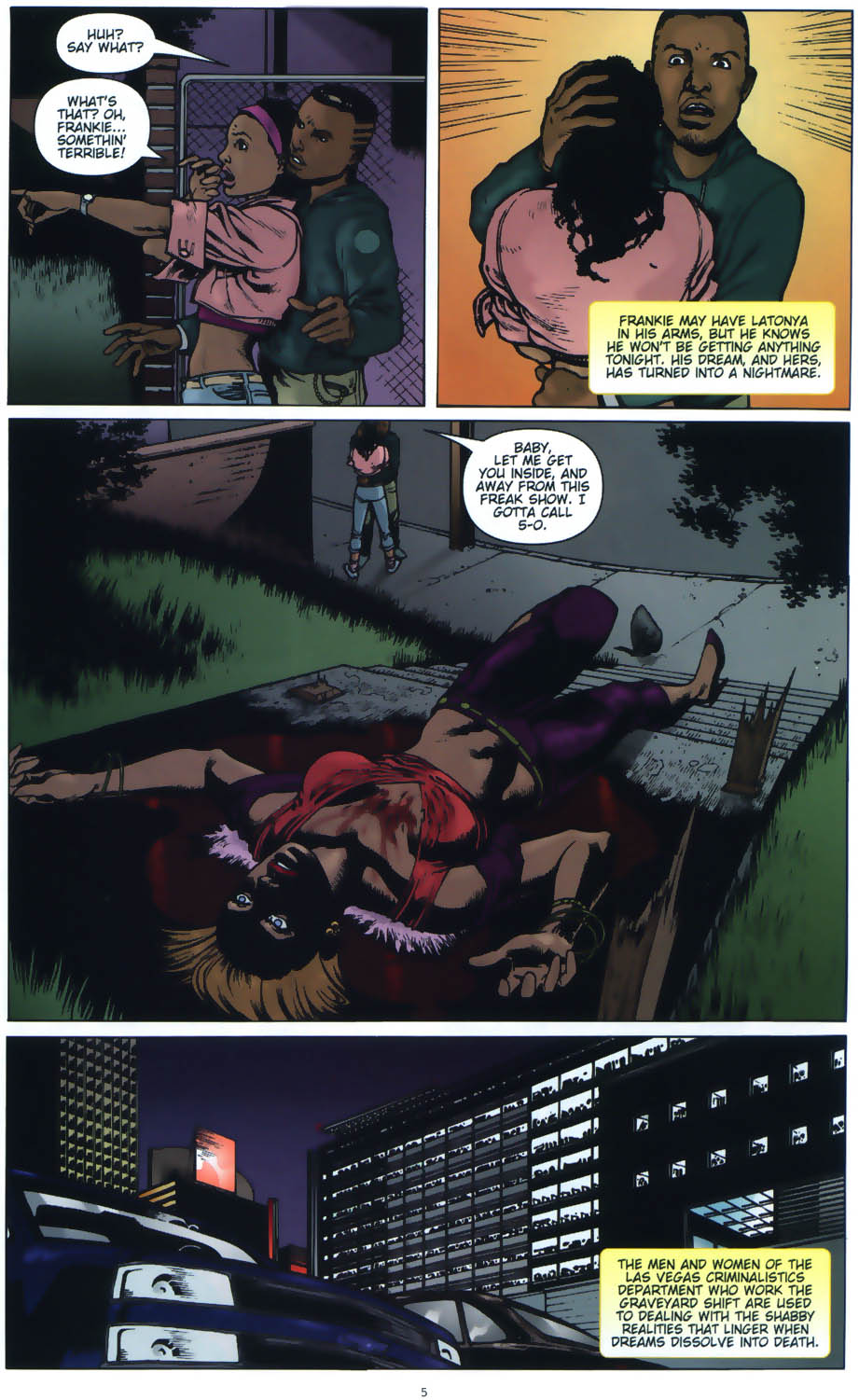 Read online CSI: Crime Scene Investigation comic -  Issue #1 - 8