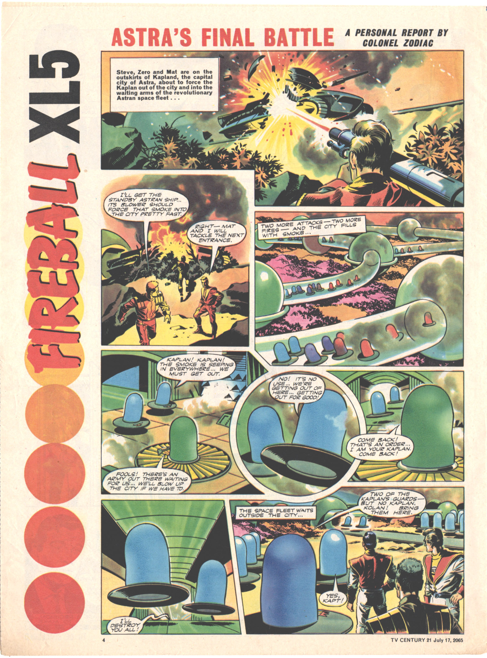 Read online TV Century 21 (TV 21) comic -  Issue #26 - 4