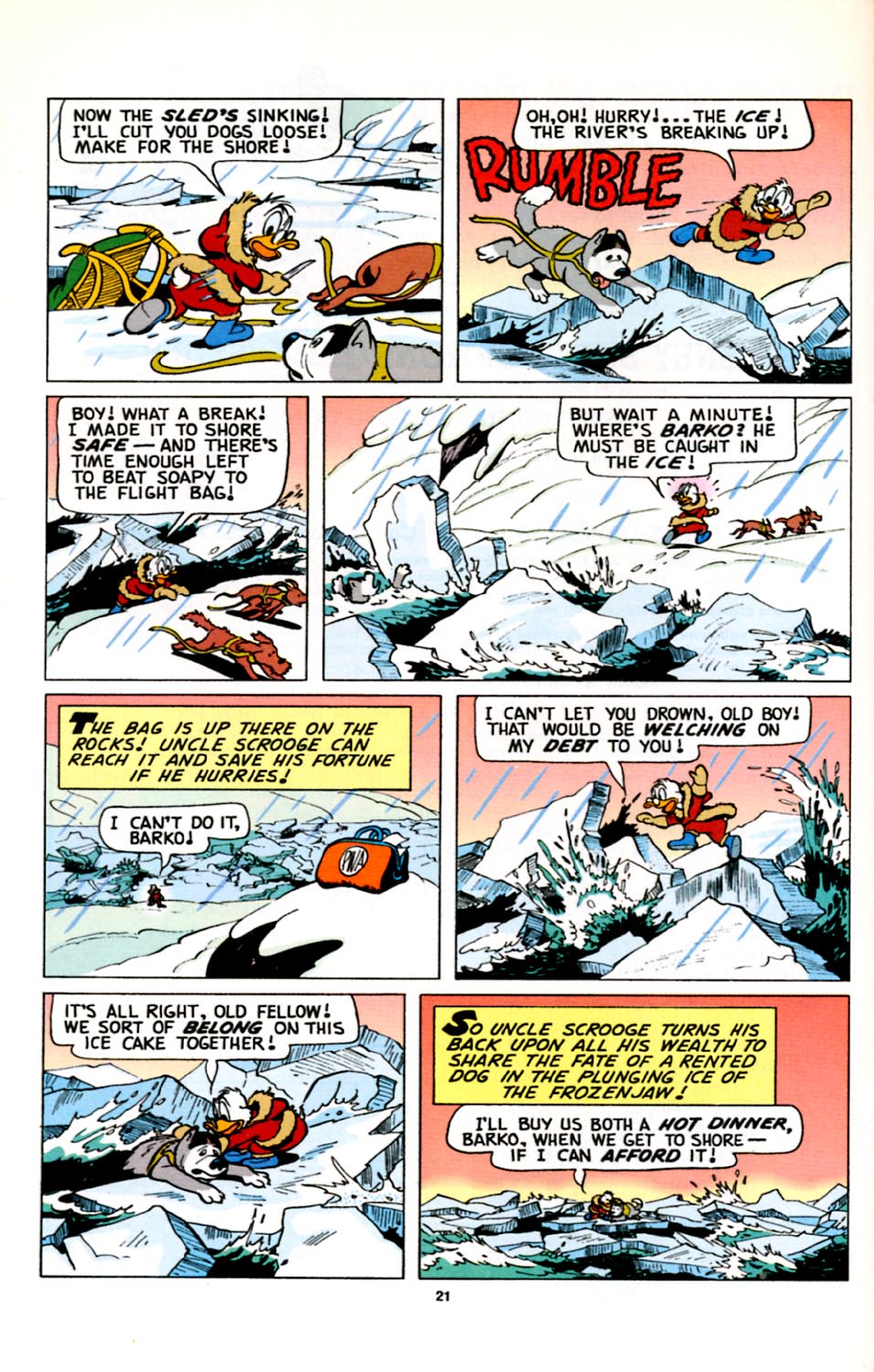 Read online Uncle Scrooge (1953) comic -  Issue #278 - 22