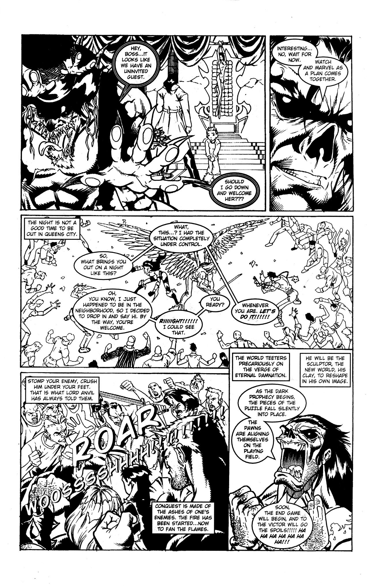Read online Razor and Warrior Nun Areala: Dark Prophecy comic -  Issue #1 - 13