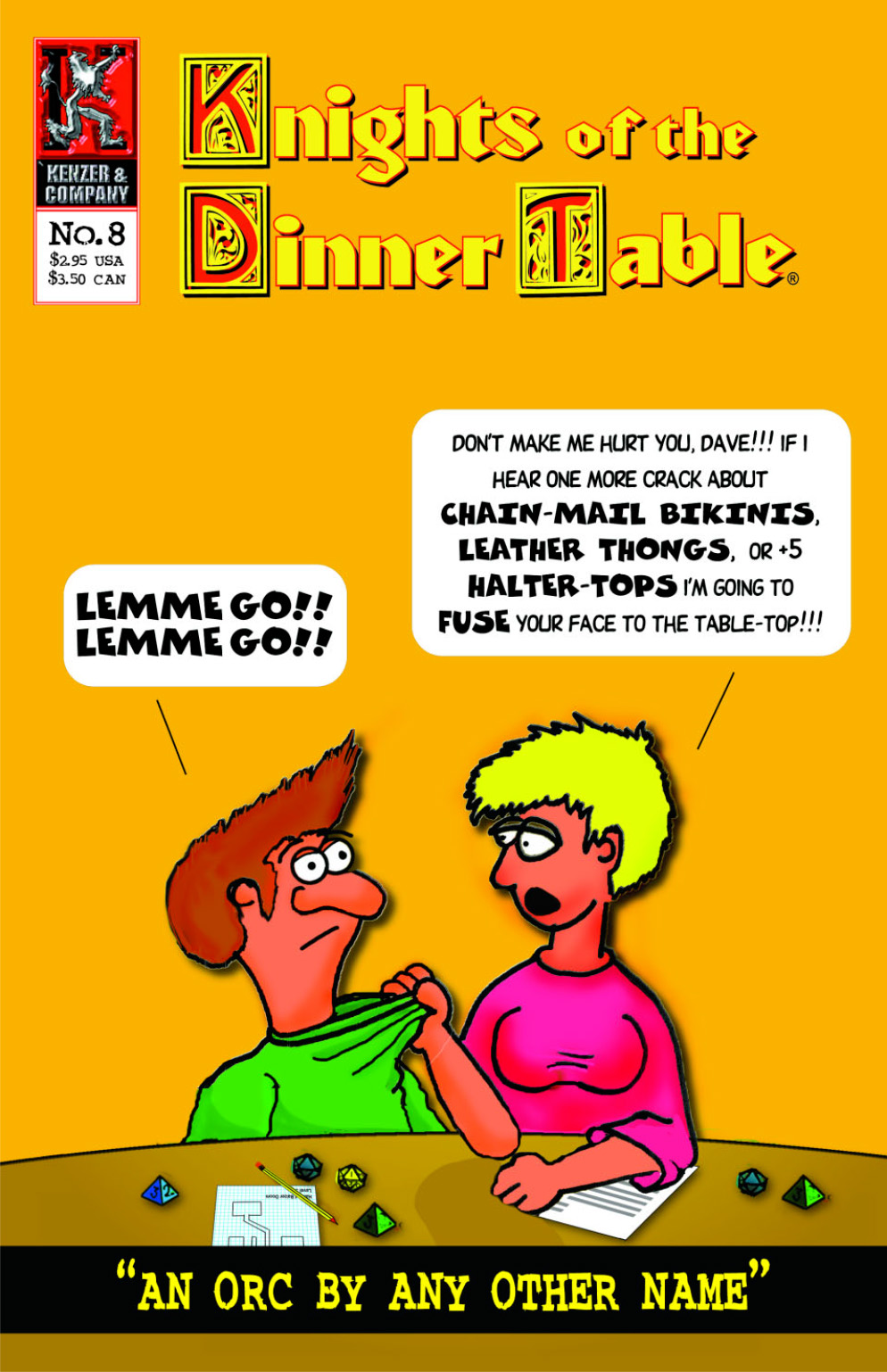 Read online Knights of the Dinner Table comic -  Issue #8 - 1