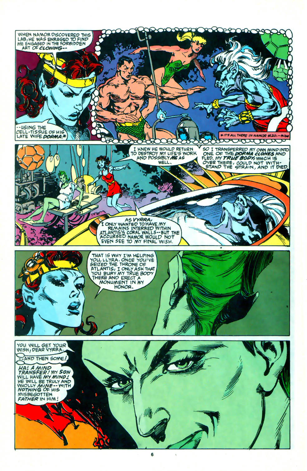 Read online Namor, The Sub-Mariner comic -  Issue #54 - 6