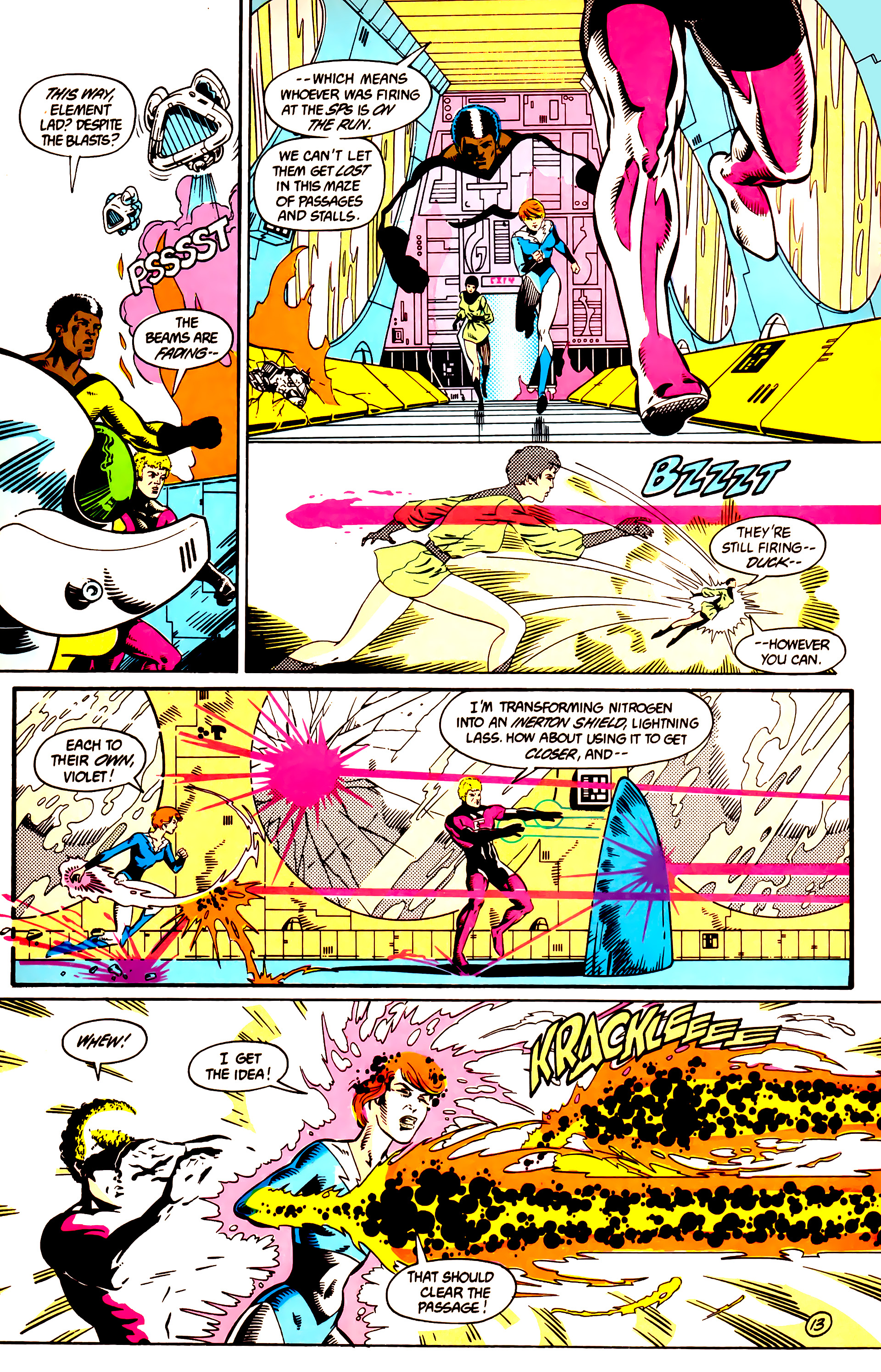 Read online Legion of Super-Heroes (1984) comic -  Issue #9 - 15