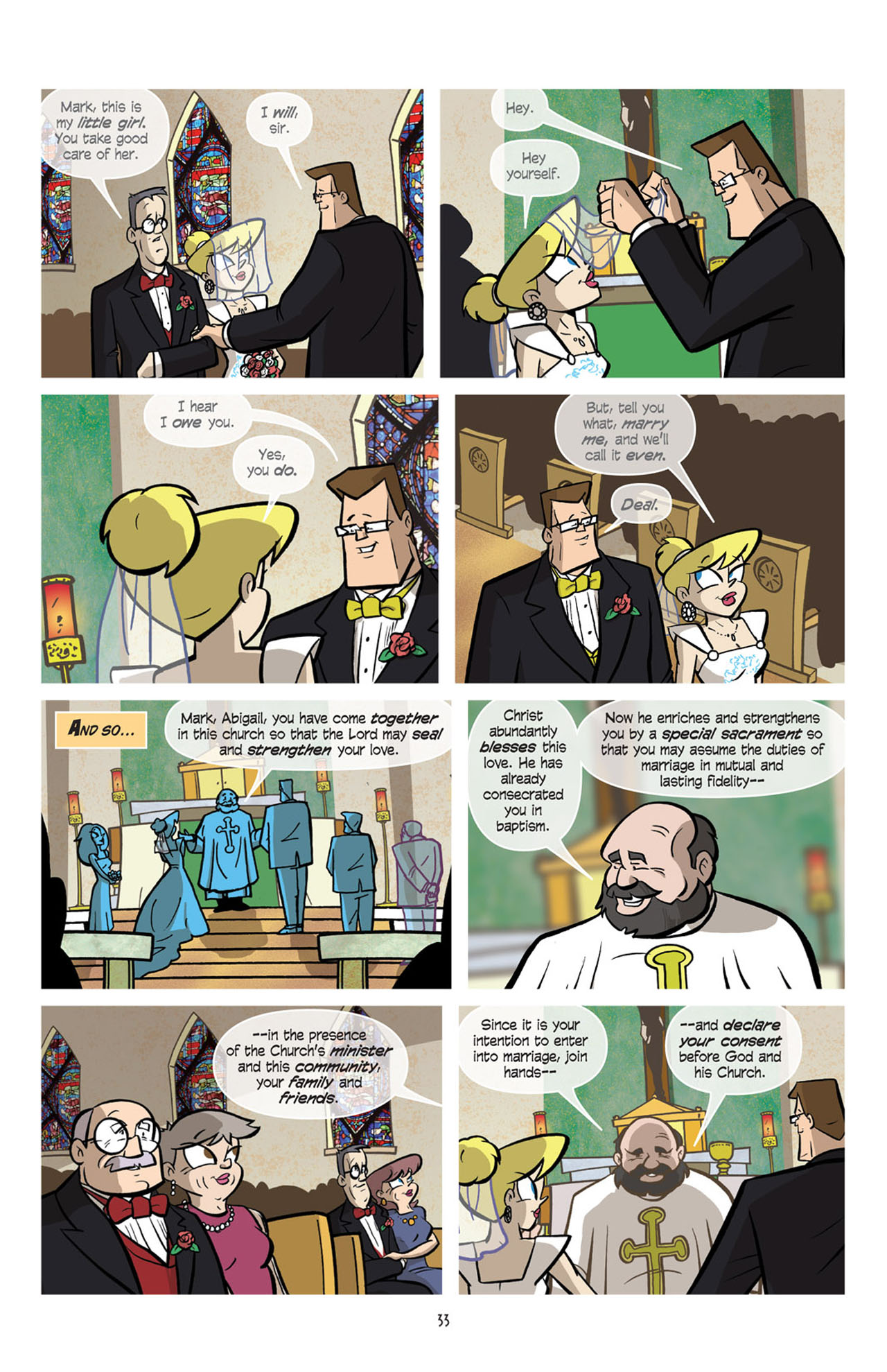 Read online Love and Capes comic -  Issue #12 - 36