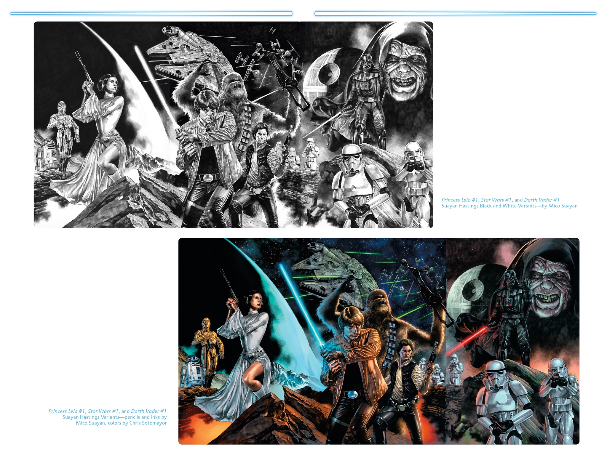 Read online Star Wars: The Marvel Covers comic -  Issue # TPB - 47