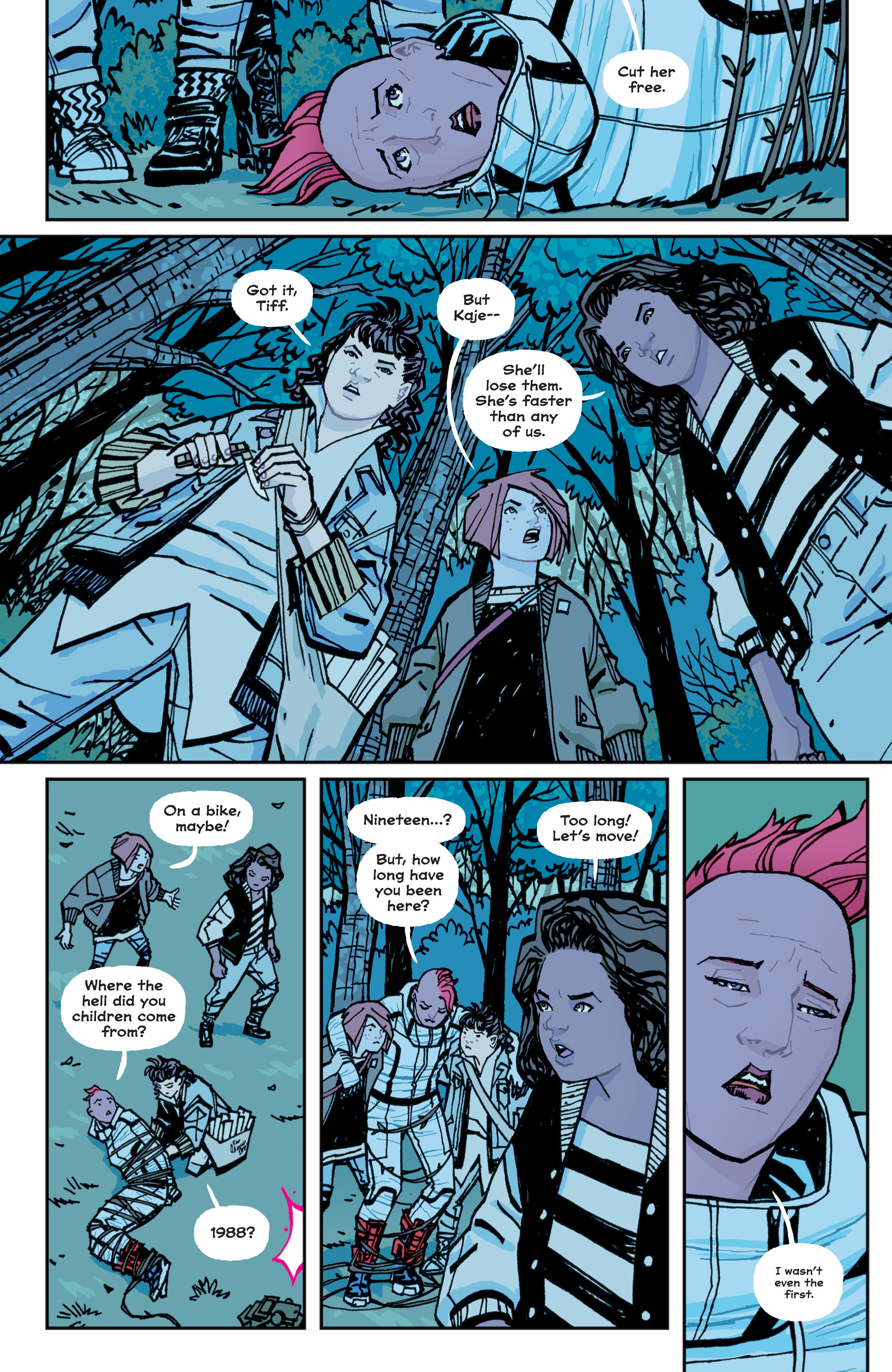 Read online Paper Girls comic -  Issue #14 - 14