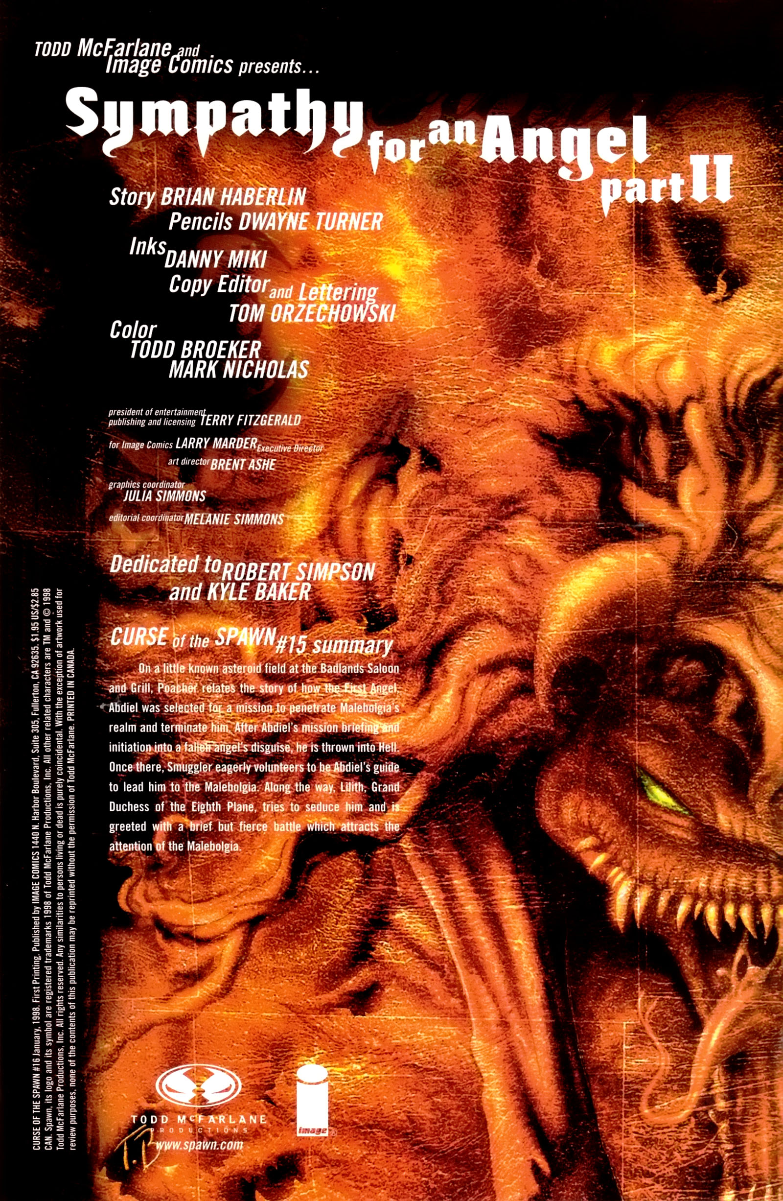 Read online Curse of the Spawn comic -  Issue #16 - 2