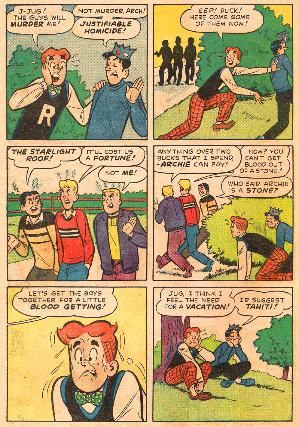 Read online Pep Comics comic -  Issue #133 - 6