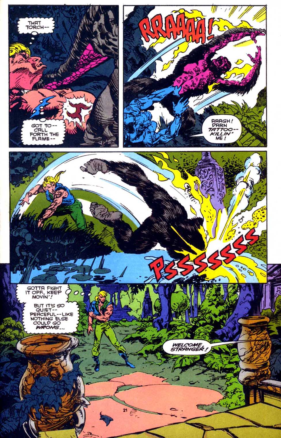 Read online Doctor Strange: Sorcerer Supreme comic -  Issue #58 - 21