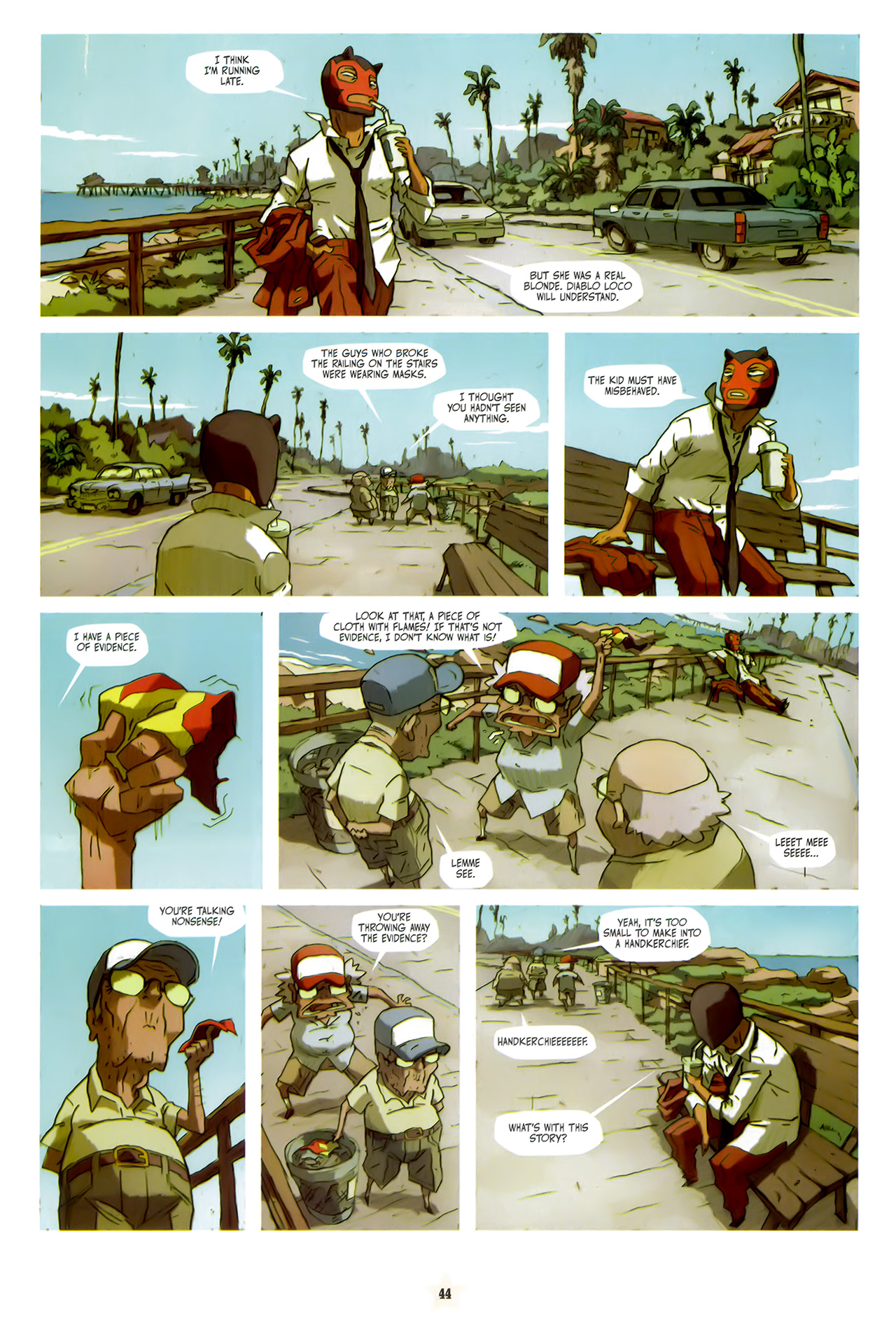 Read online Lucha Libre comic -  Issue #5 - 45