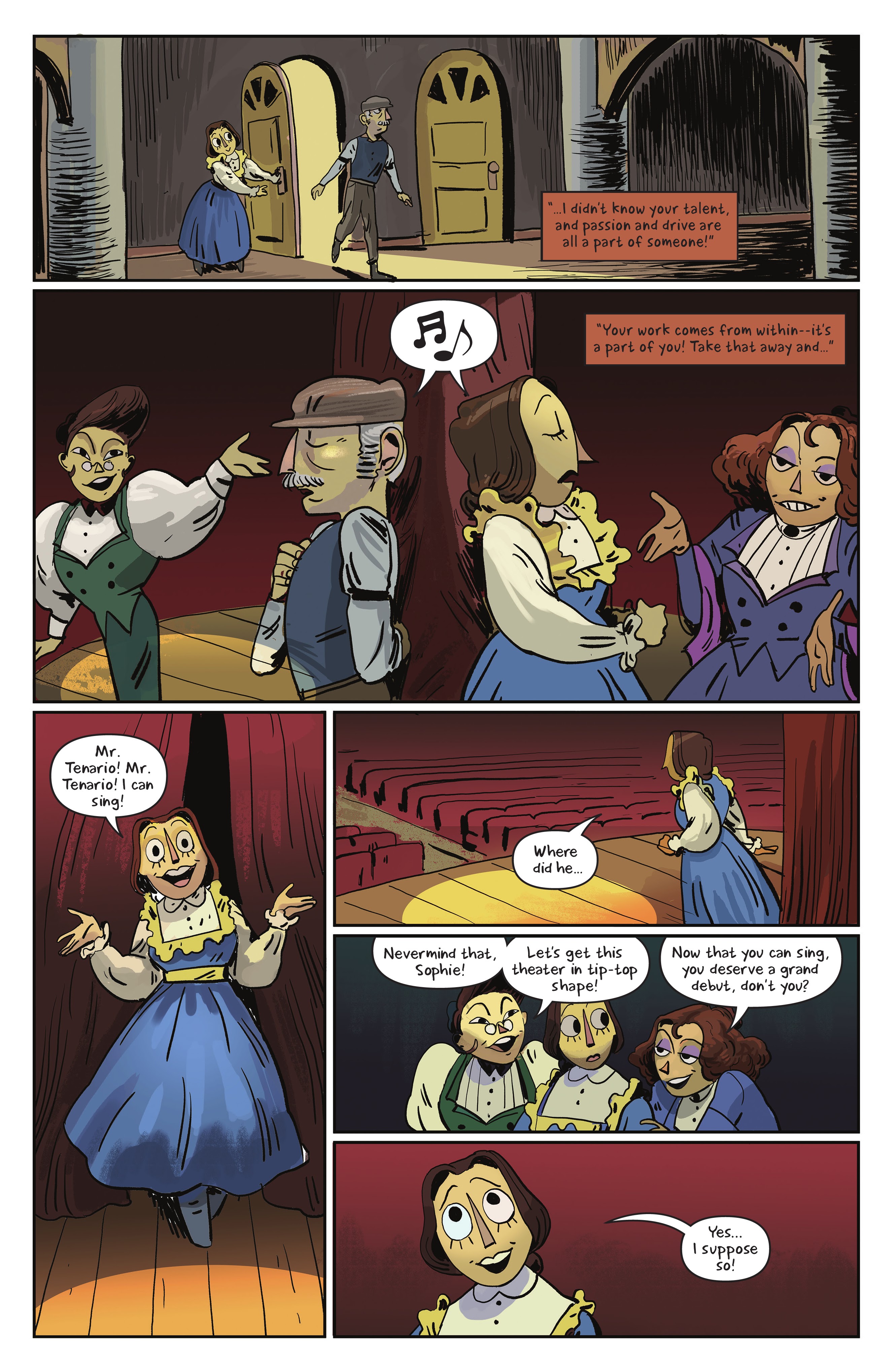 Read online Over the Garden Wall: Soulful Symphonies comic -  Issue # TPB - 88