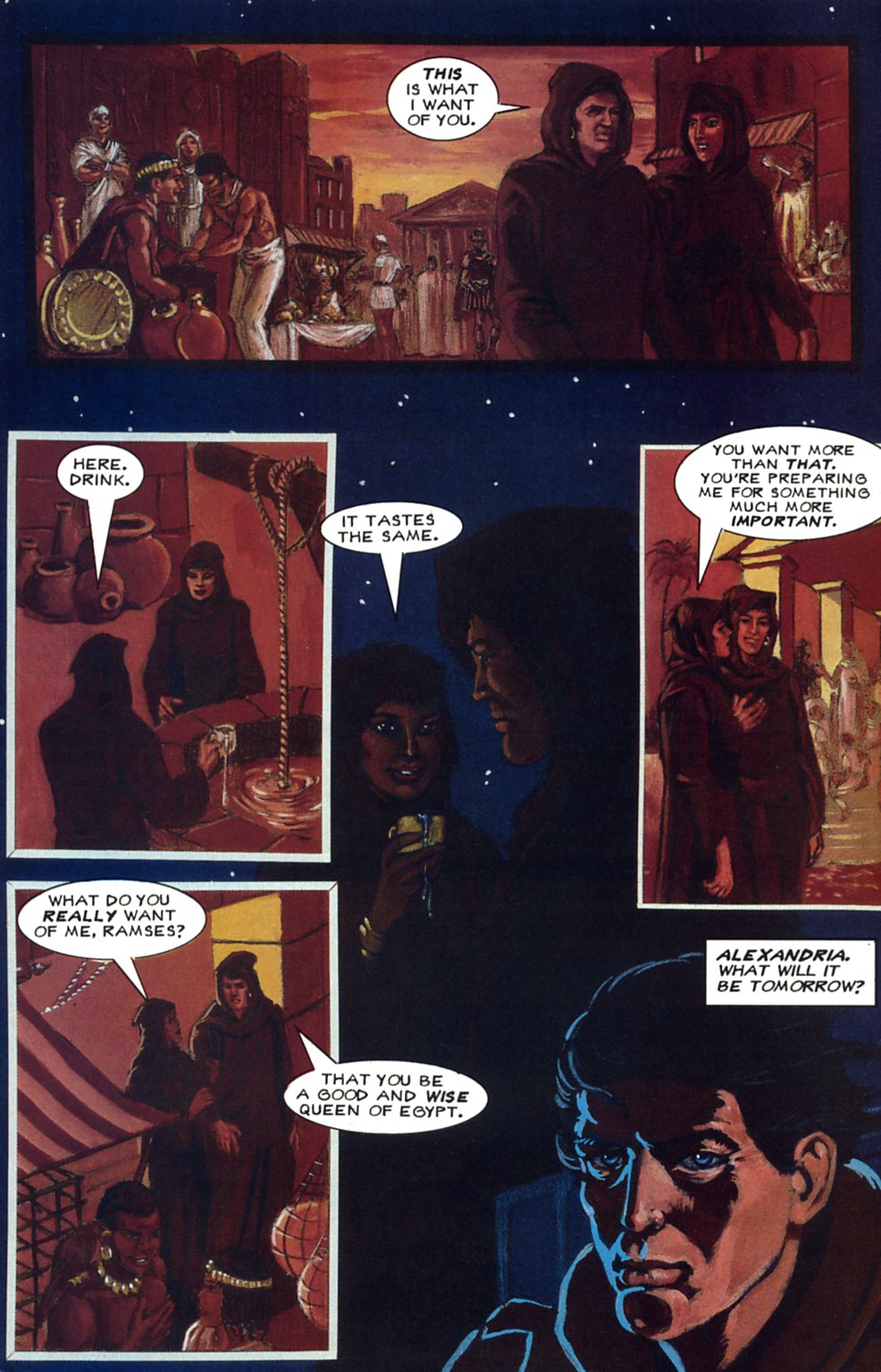 Read online Anne Rice's The Mummy or Ramses the Damned comic -  Issue #5 - 7