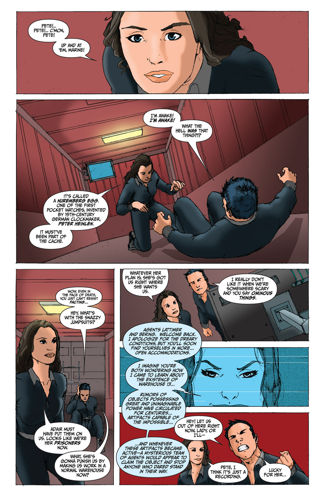 Read online Warehouse 13 comic -  Issue # _TPB - 83