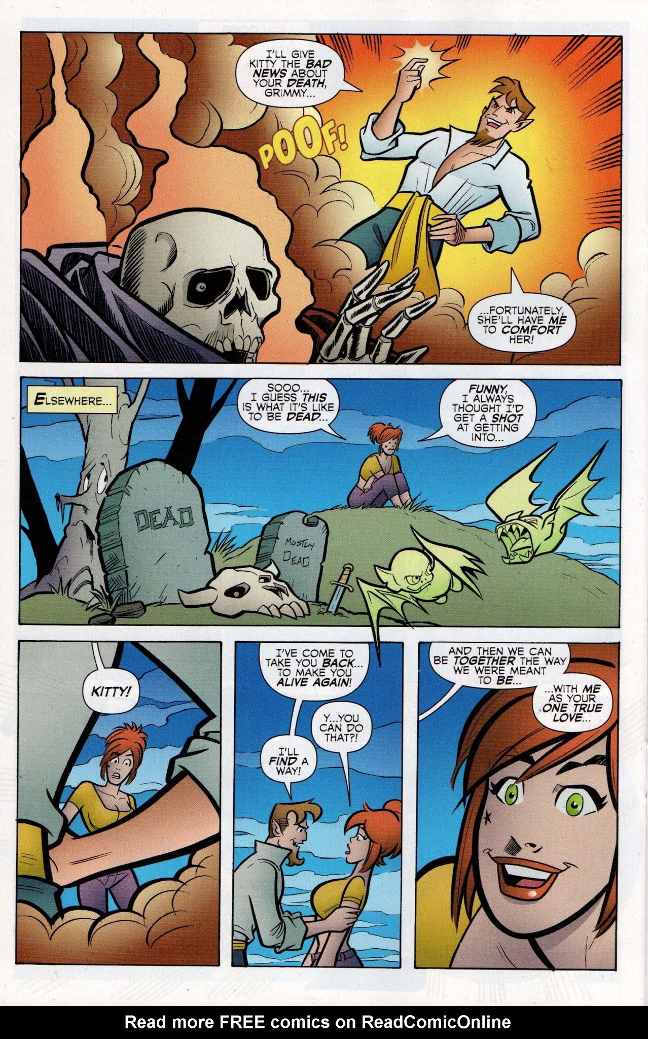 Read online Free Comic Book Day 2018 comic -  Issue # Die Kitty Die - I Love You To Death! - 22
