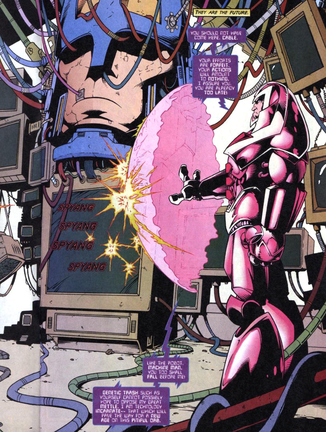 Read online Machine Man/Bastion '98 comic -  Issue # Full - 5