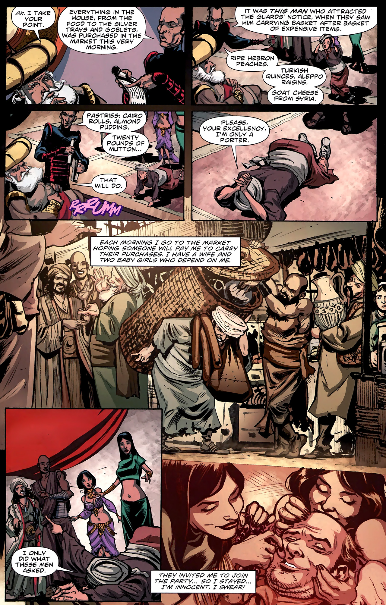 Read online Prince of Persia: Before the Sandstorm comic -  Issue #1 - 5