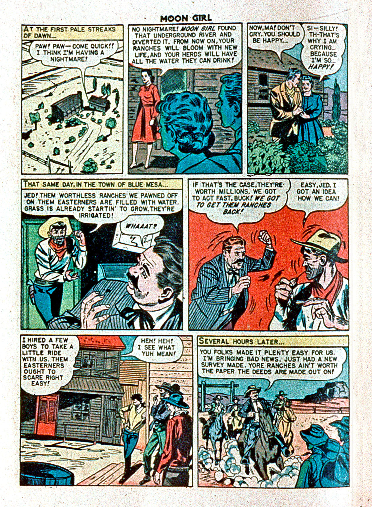 Read online Moon Girl (1947) comic -  Issue #5 - 18
