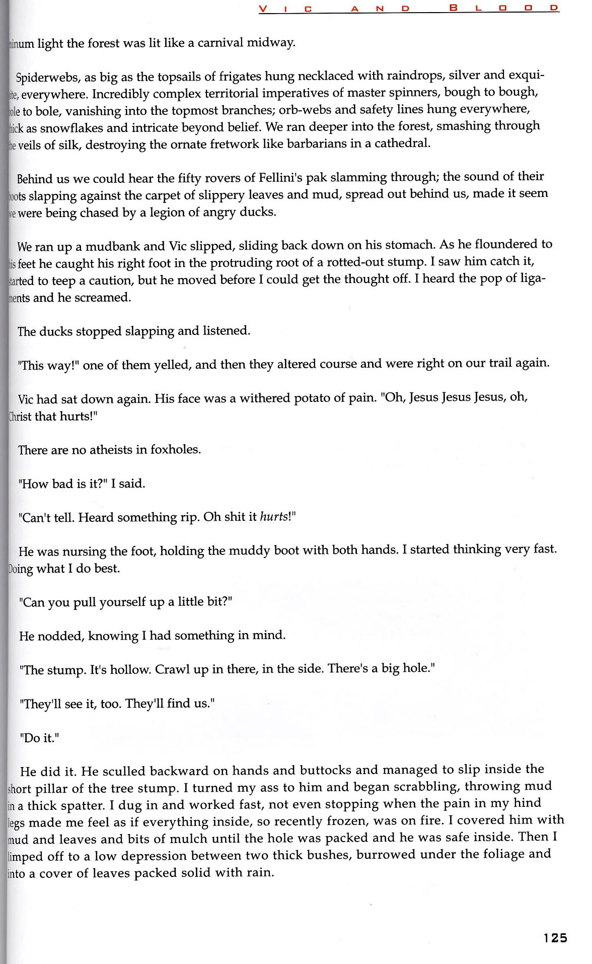 Read online Vic and Blood comic -  Issue # TPB - 126