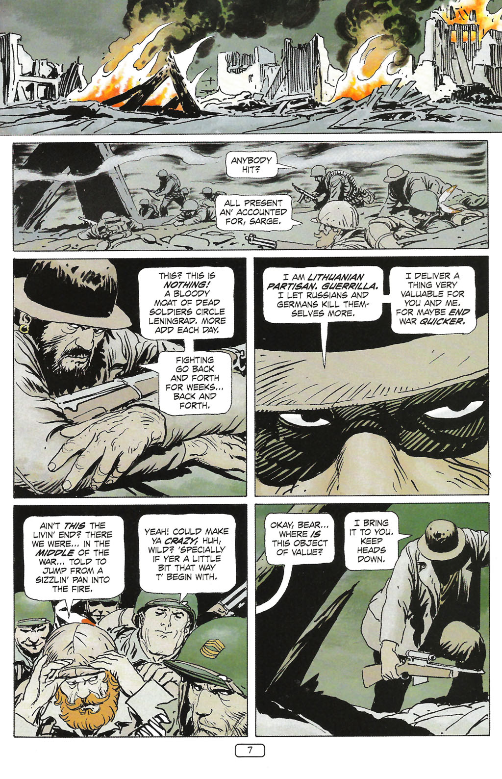 Read online Sgt. Rock: The Prophecy comic -  Issue #1 - 9