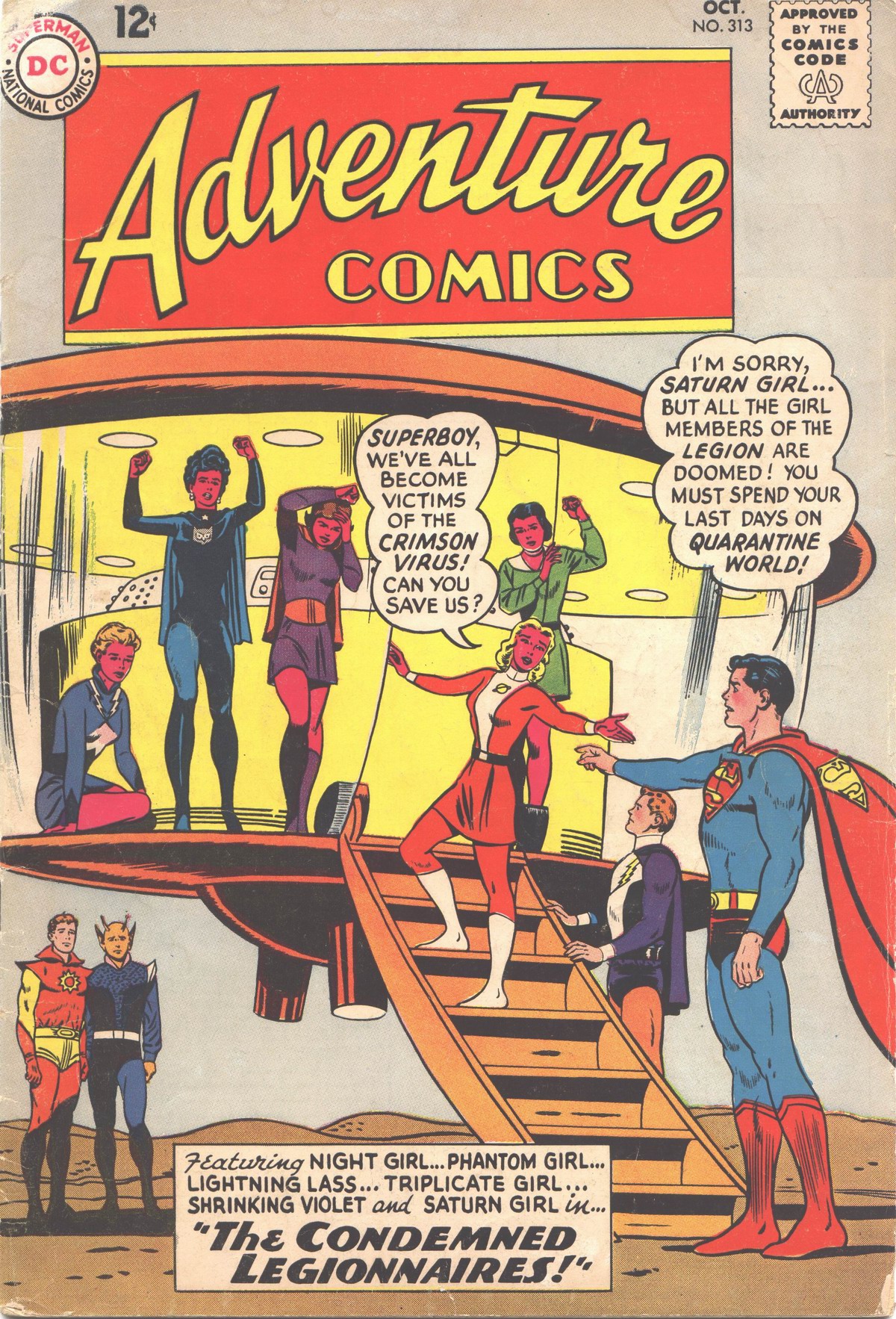Read online Adventure Comics (1938) comic -  Issue #313 - 2