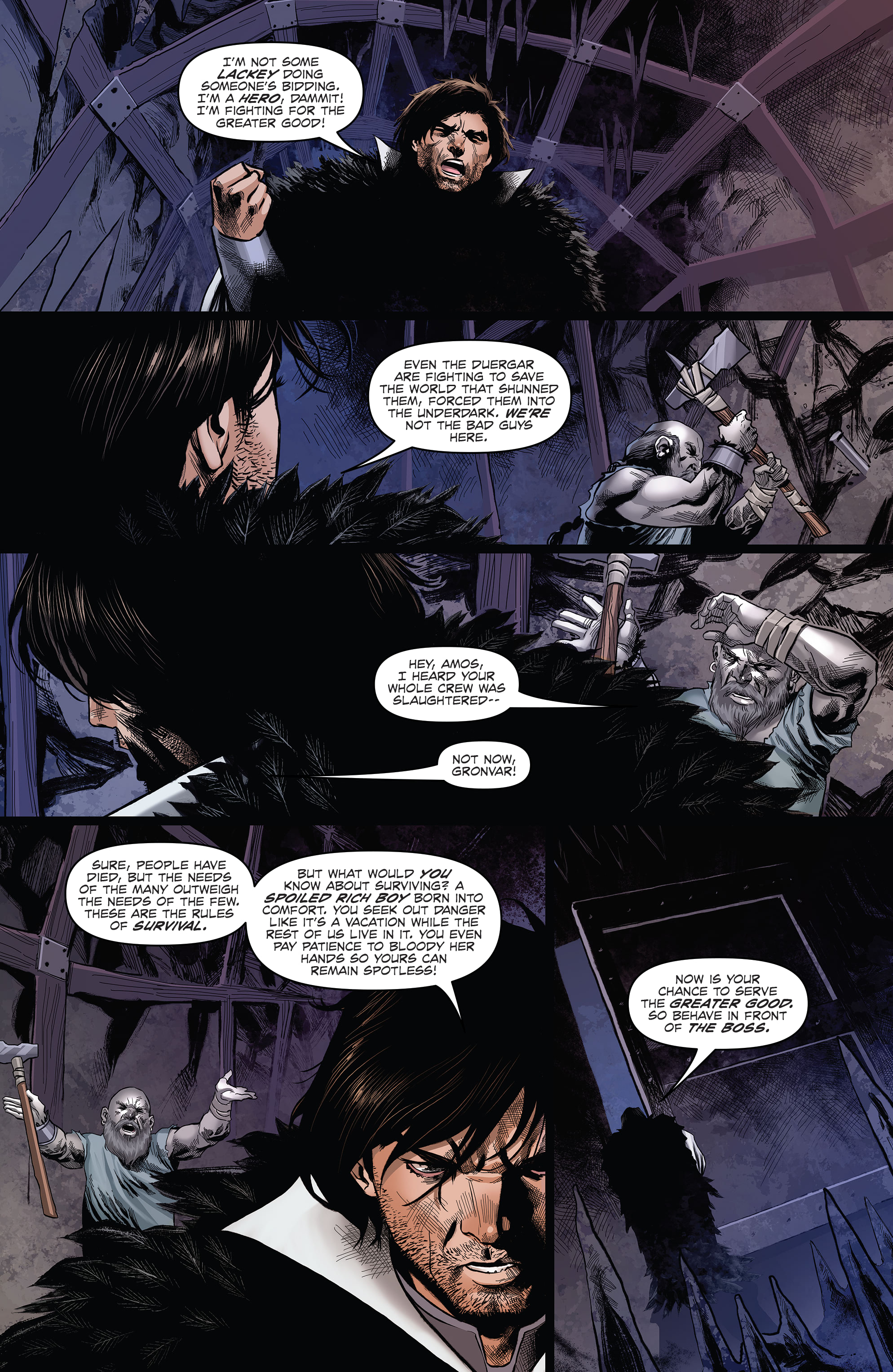 Read online Dungeons & Dragons: At the Spine of the World comic -  Issue #3 - 18