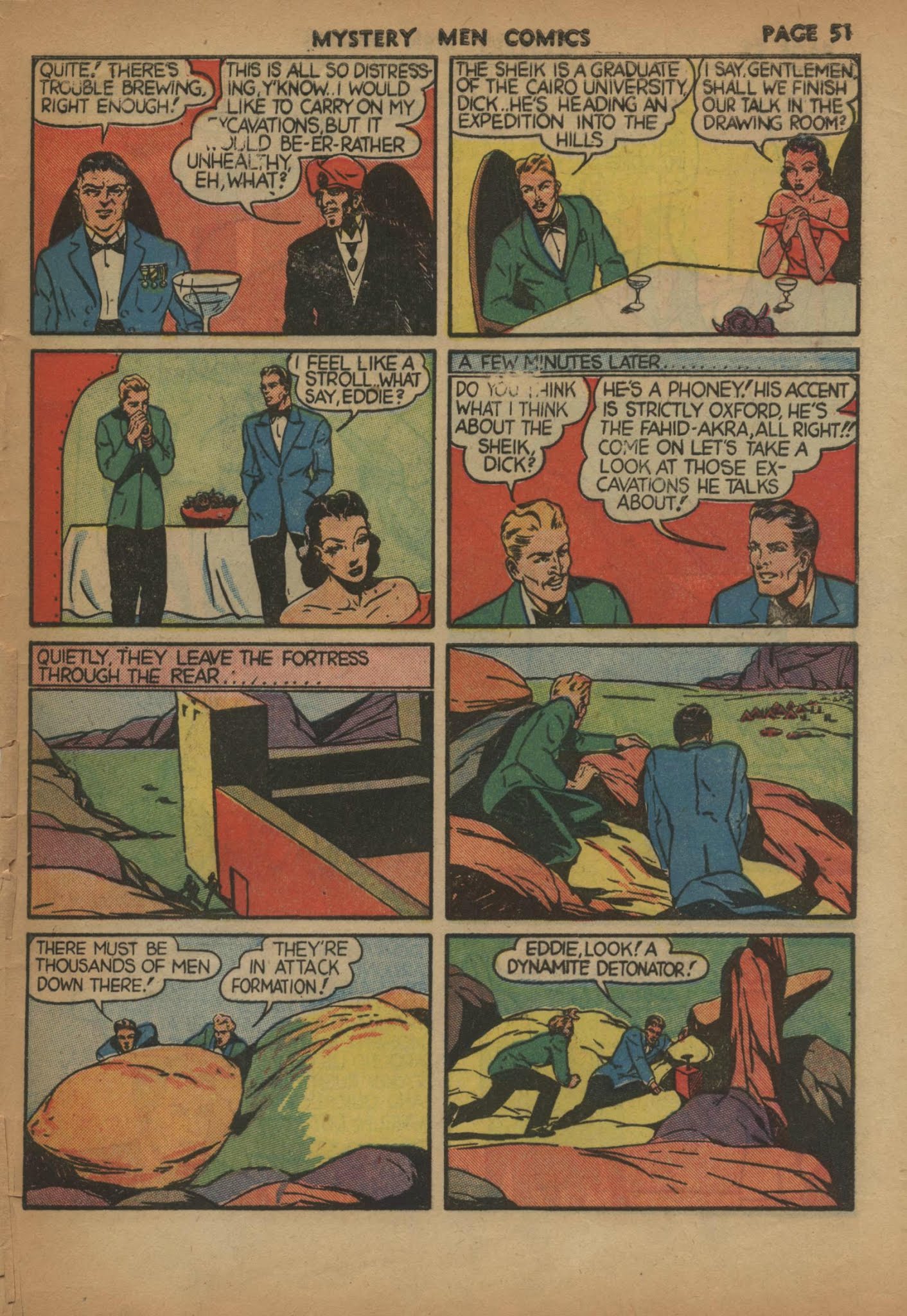 Read online Mystery Men Comics comic -  Issue #5 - 53