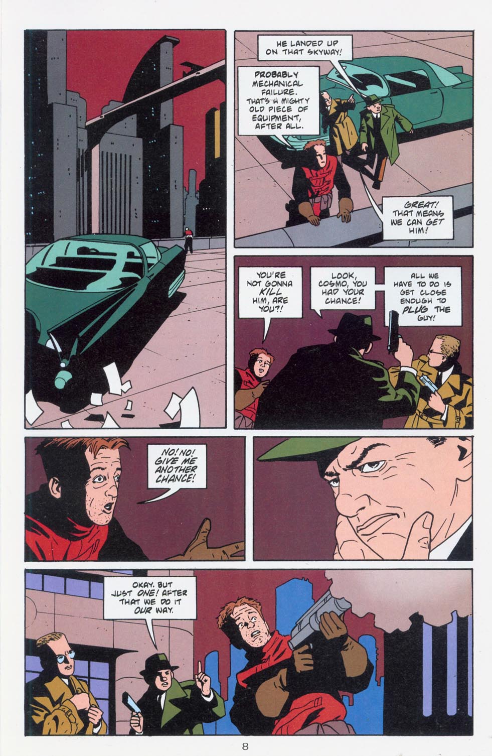 Read online Terminal City: Aerial Graffiti comic -  Issue #5 - 9