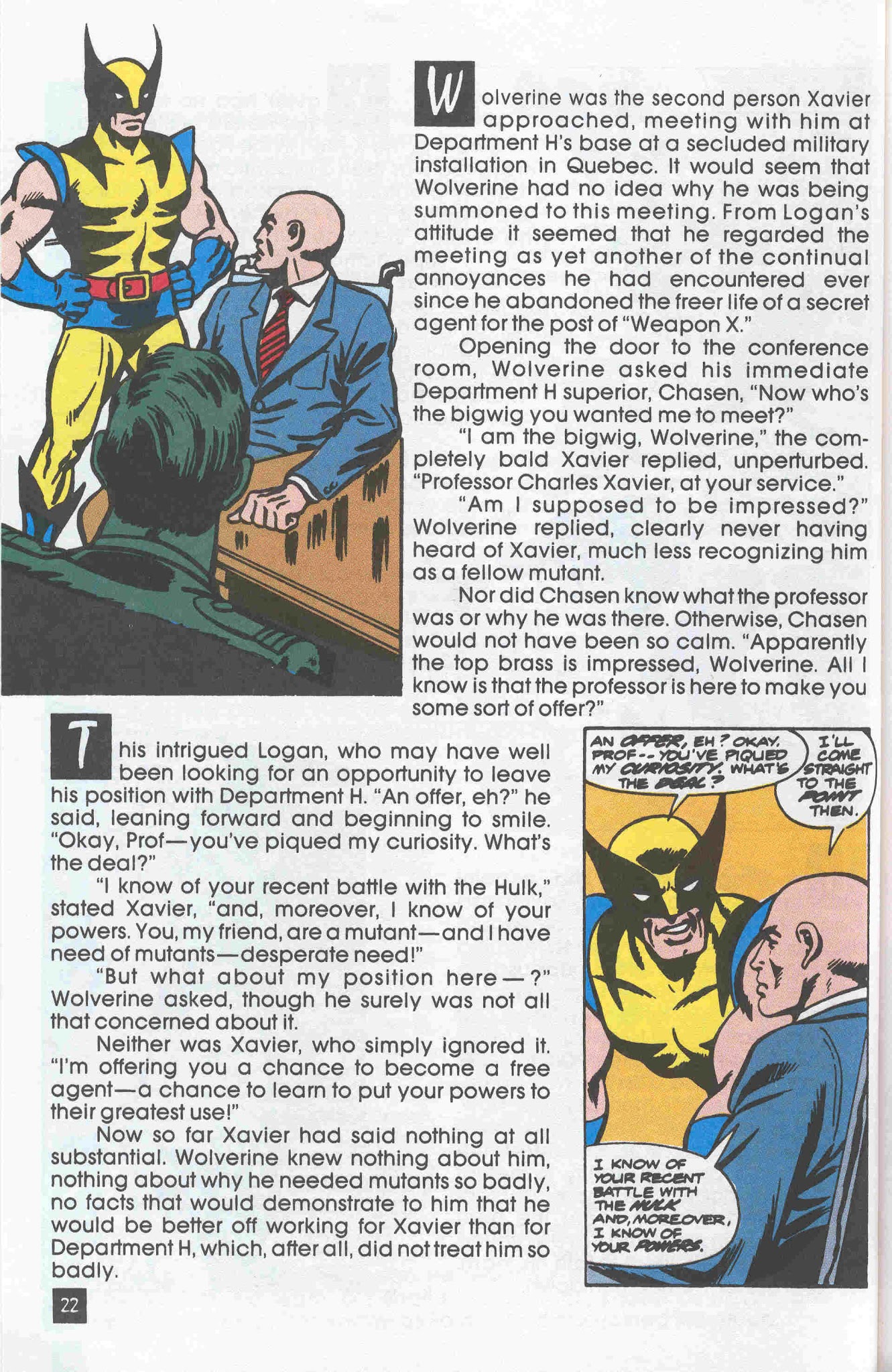 Read online Wolverine Saga comic -  Issue #1 - 28