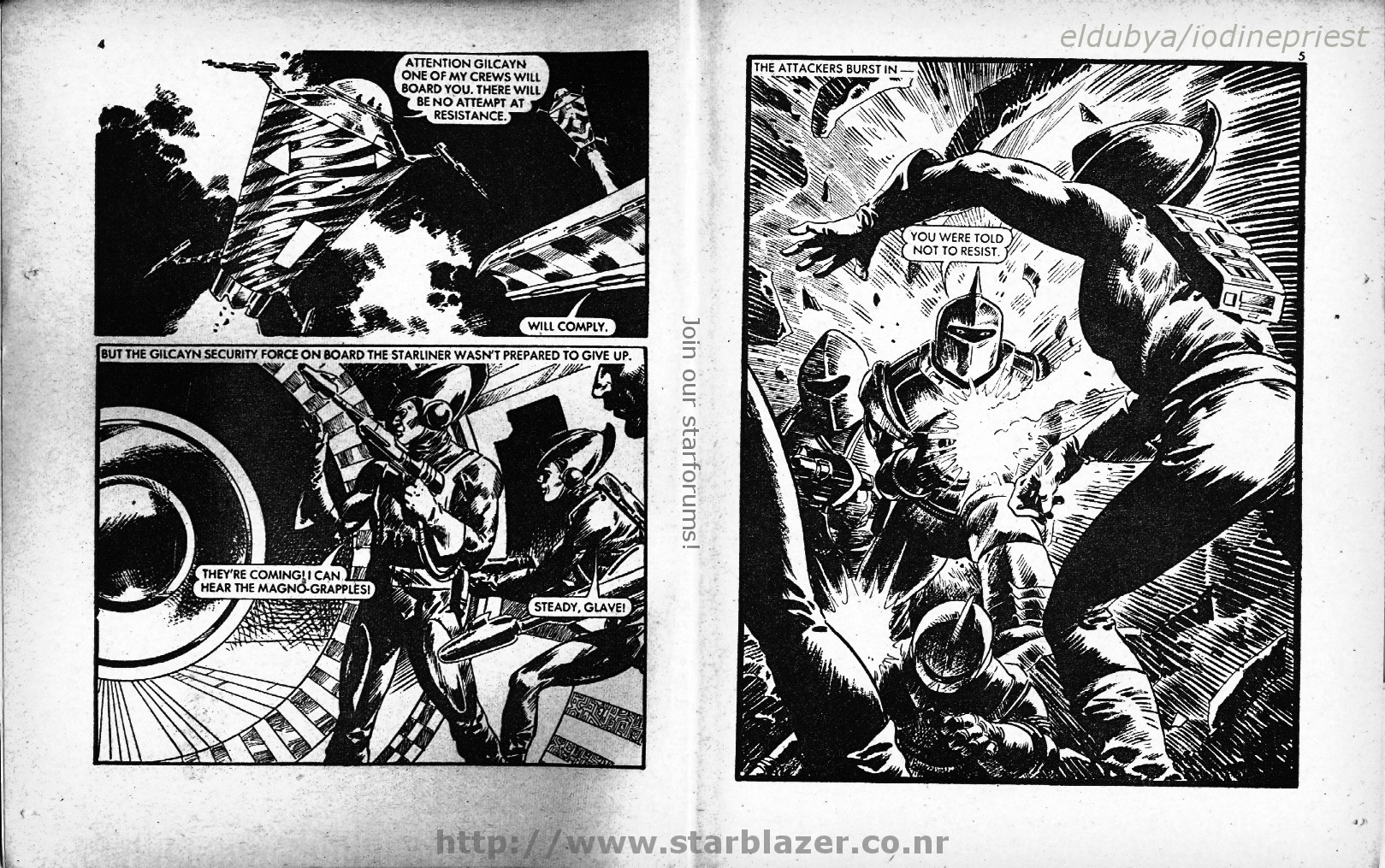 Read online Starblazer comic -  Issue #64 - 5