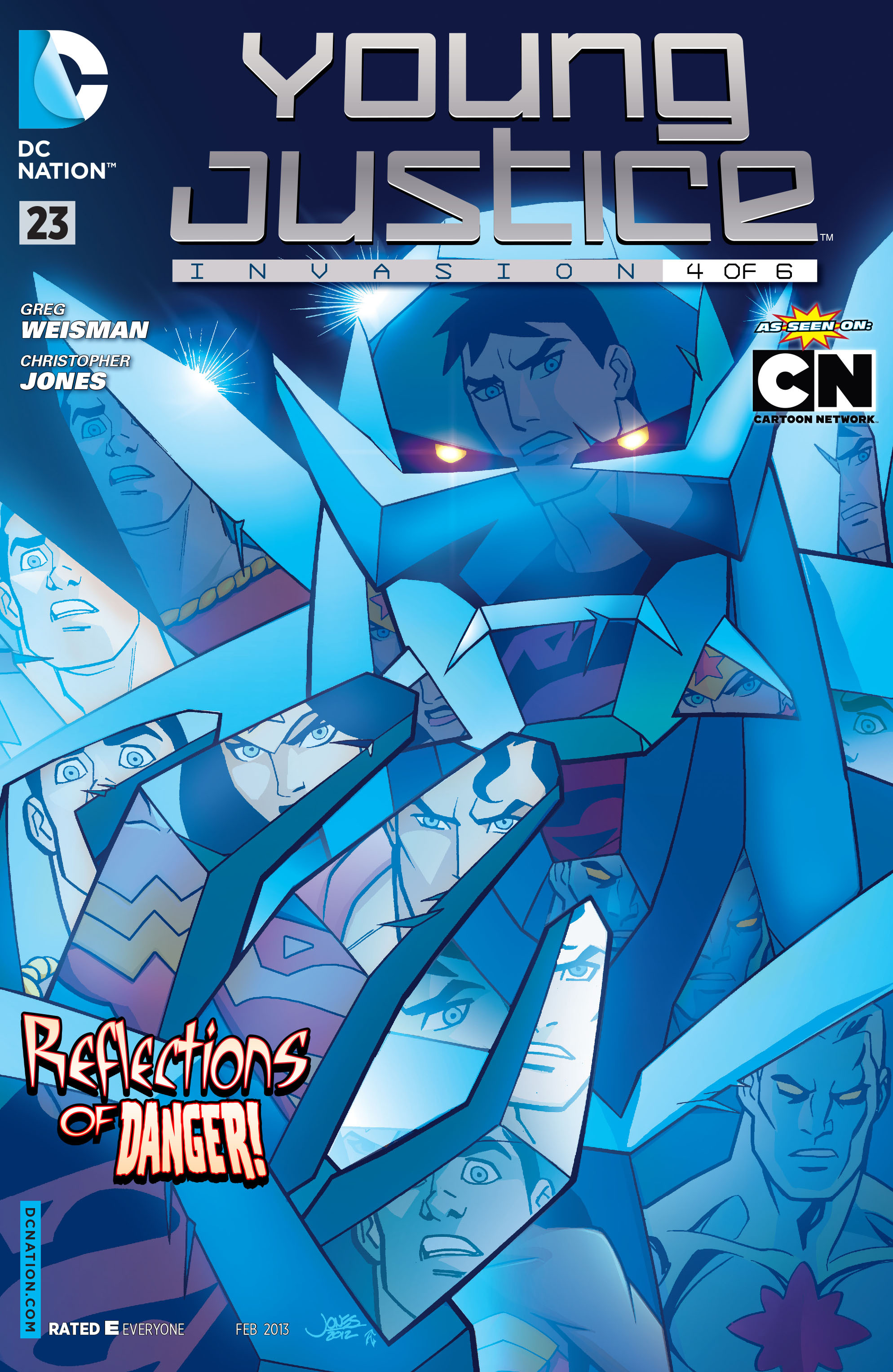 Read online Young Justice (2011) comic -  Issue #23 - 1