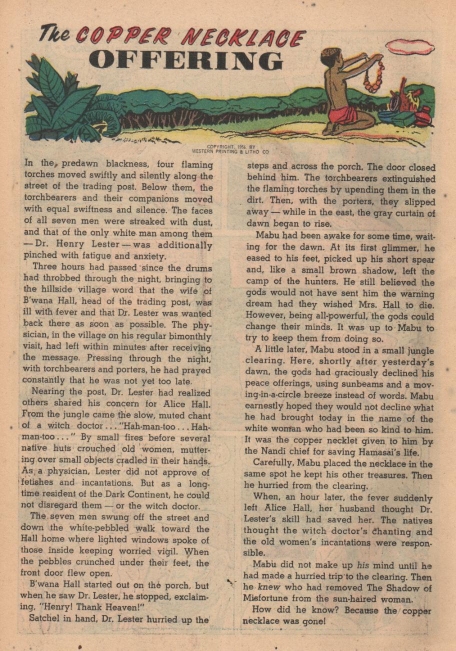 Read online Tarzan (1948) comic -  Issue #87 - 18