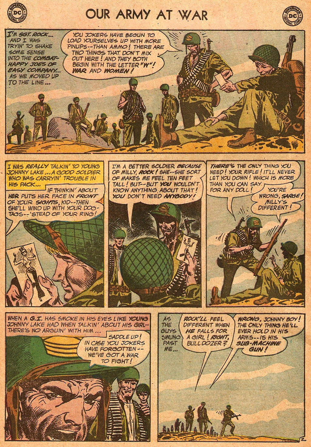 Read online Our Army at War (1952) comic -  Issue #104 - 4