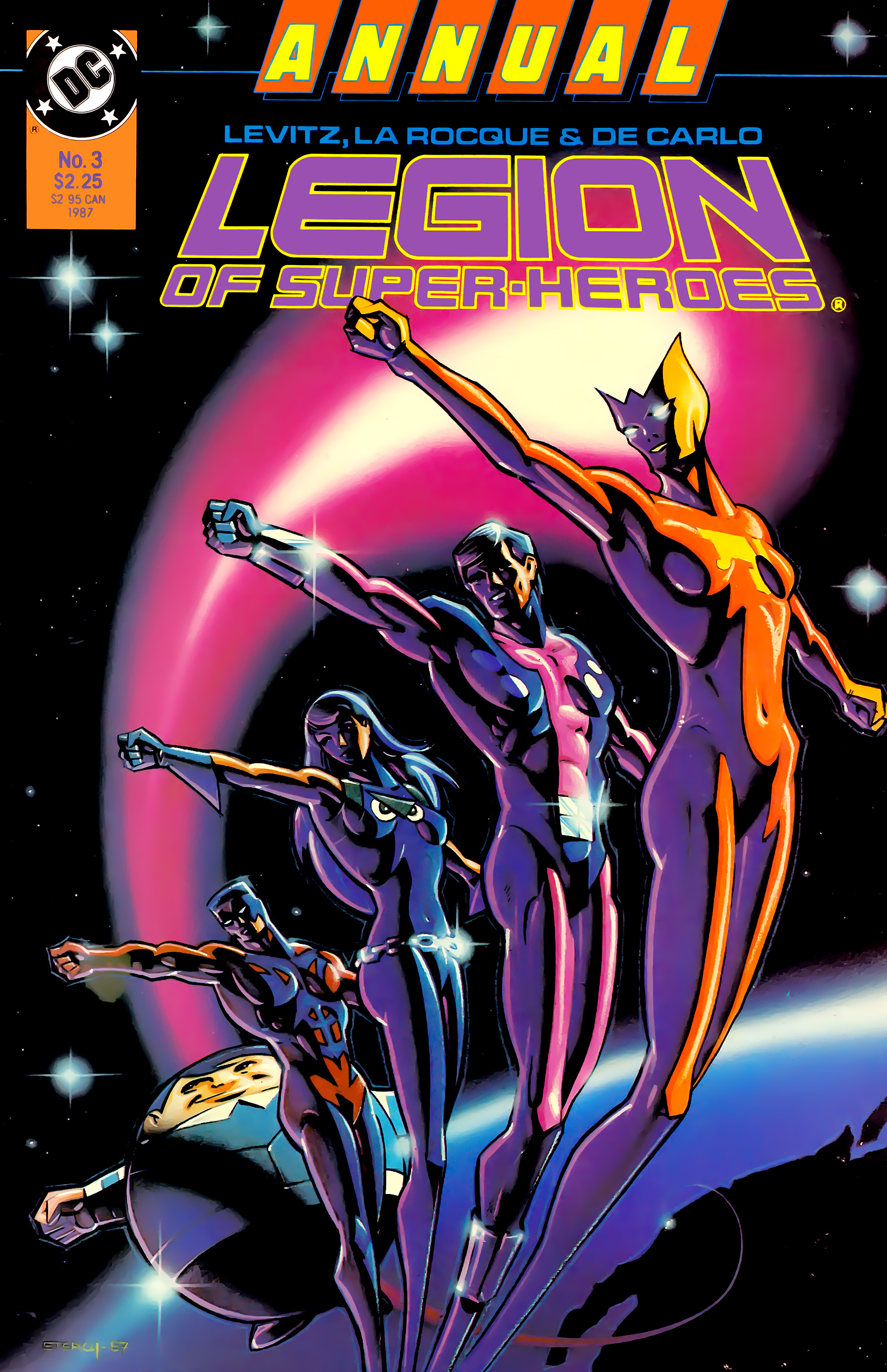 Read online Legion of Super-Heroes (1984) comic -  Issue # _Annual 3 - 1
