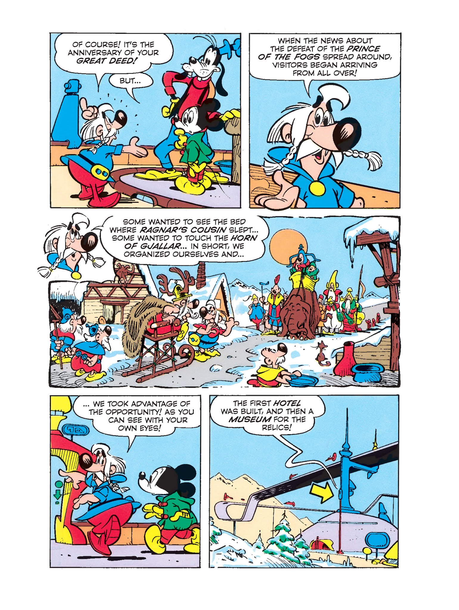 Read online Mickey Mouse and the Argaar Tournament: Return to the Land of Adventure comic -  Issue #1 - 17