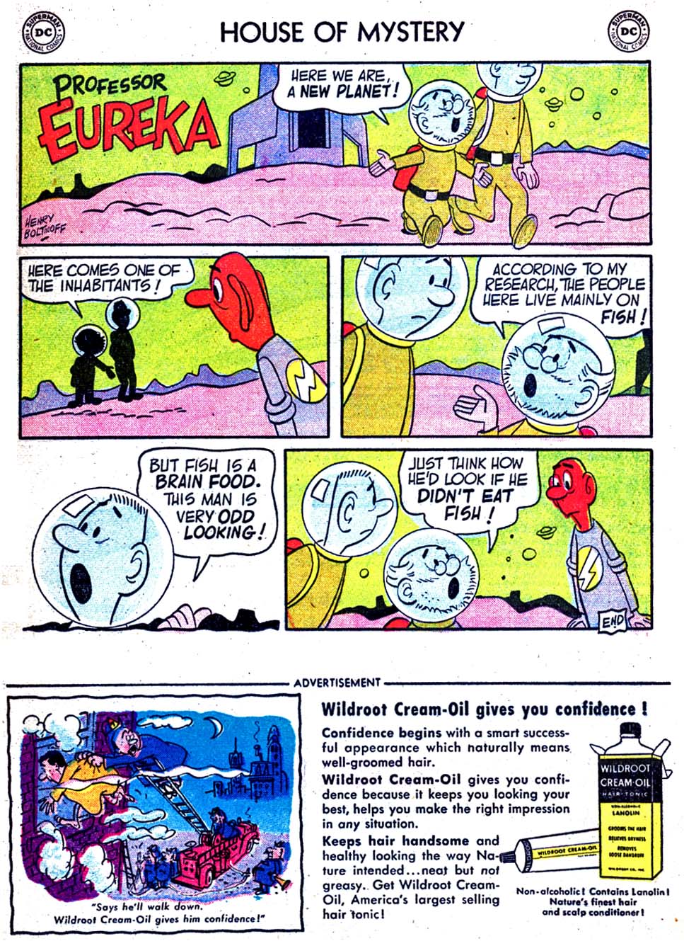 Read online House of Mystery (1951) comic -  Issue #59 - 17