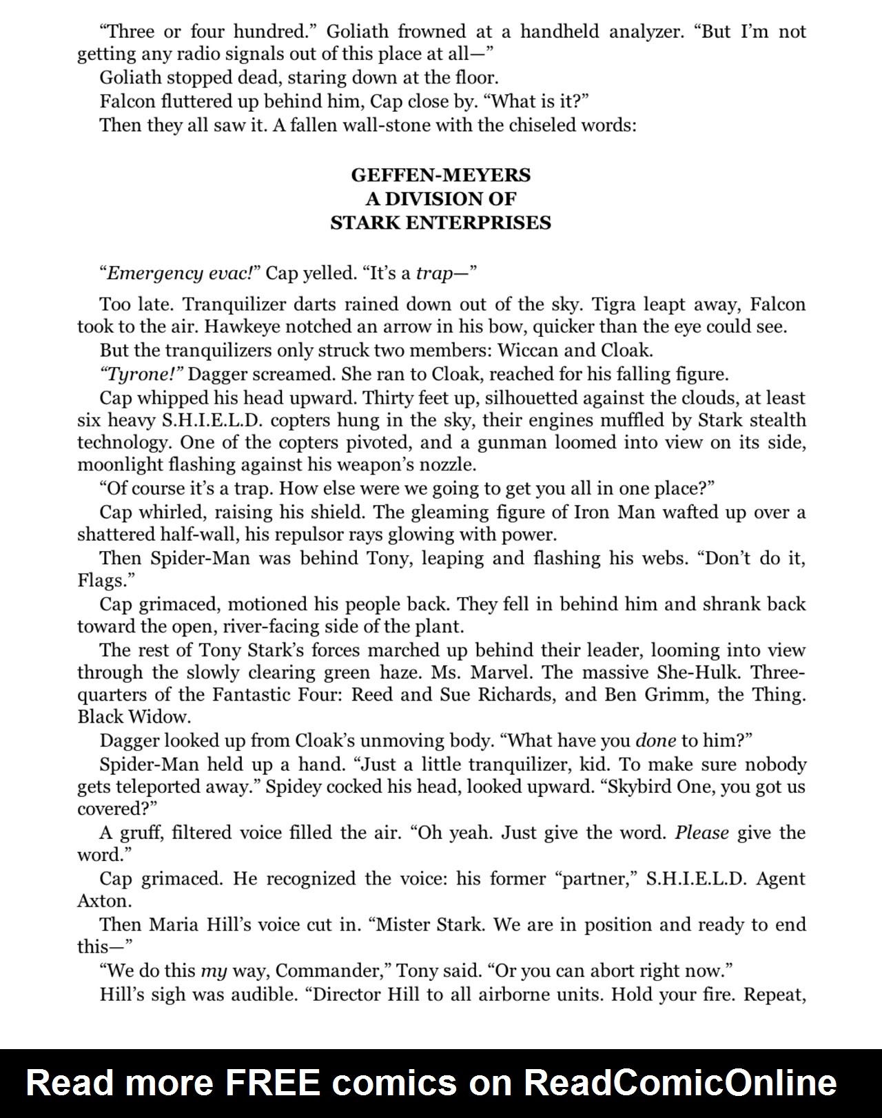Read online Civil War Prose Novel comic -  Issue # TPB (Part 1) - 90