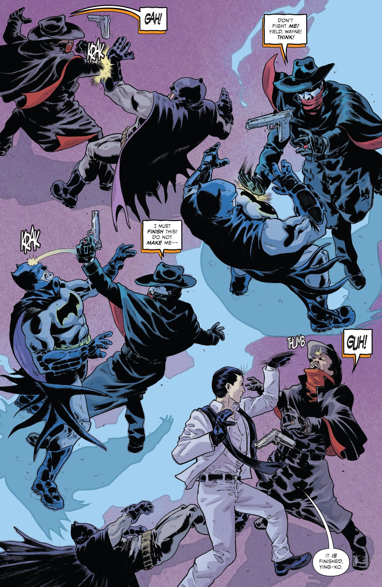 Read online The Shadow/Batman comic -  Issue #4 - 12