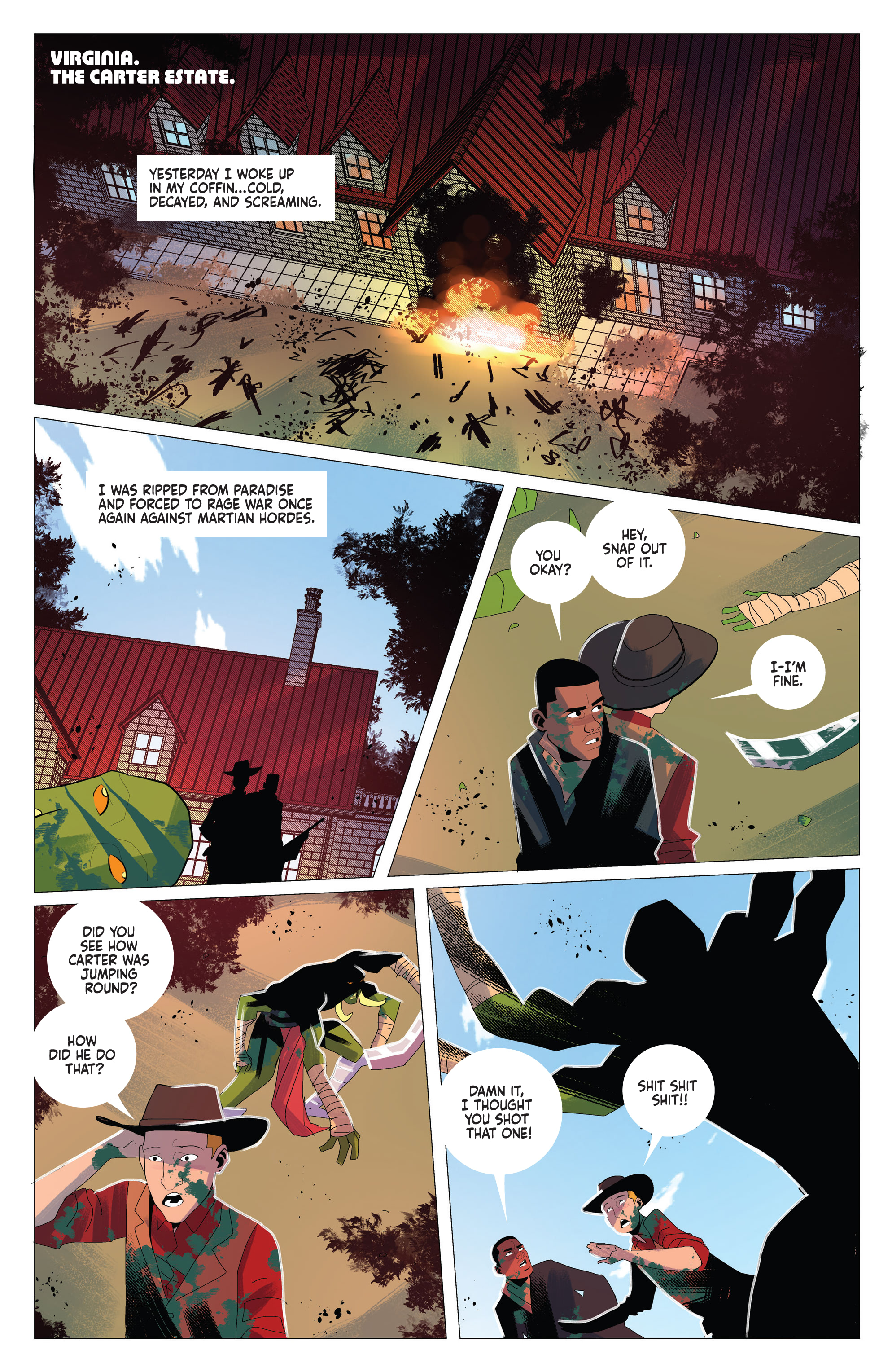 Read online John Carter of Mars comic -  Issue #2 - 11