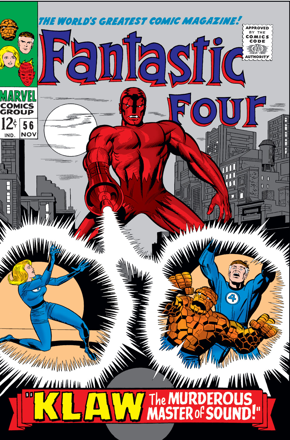 Read online Fantastic Four (1961) comic -  Issue #56 - 1