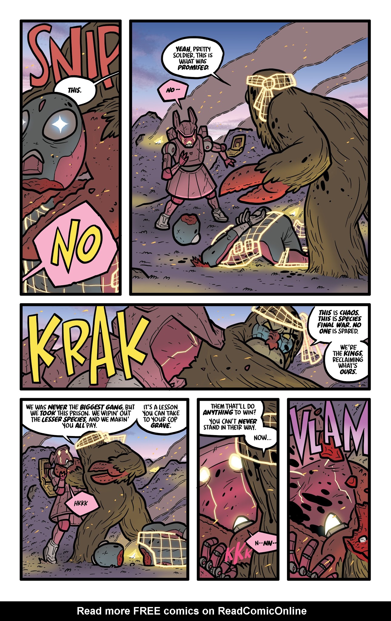 Read online Kaijumax: Season Three comic -  Issue #6 - 19