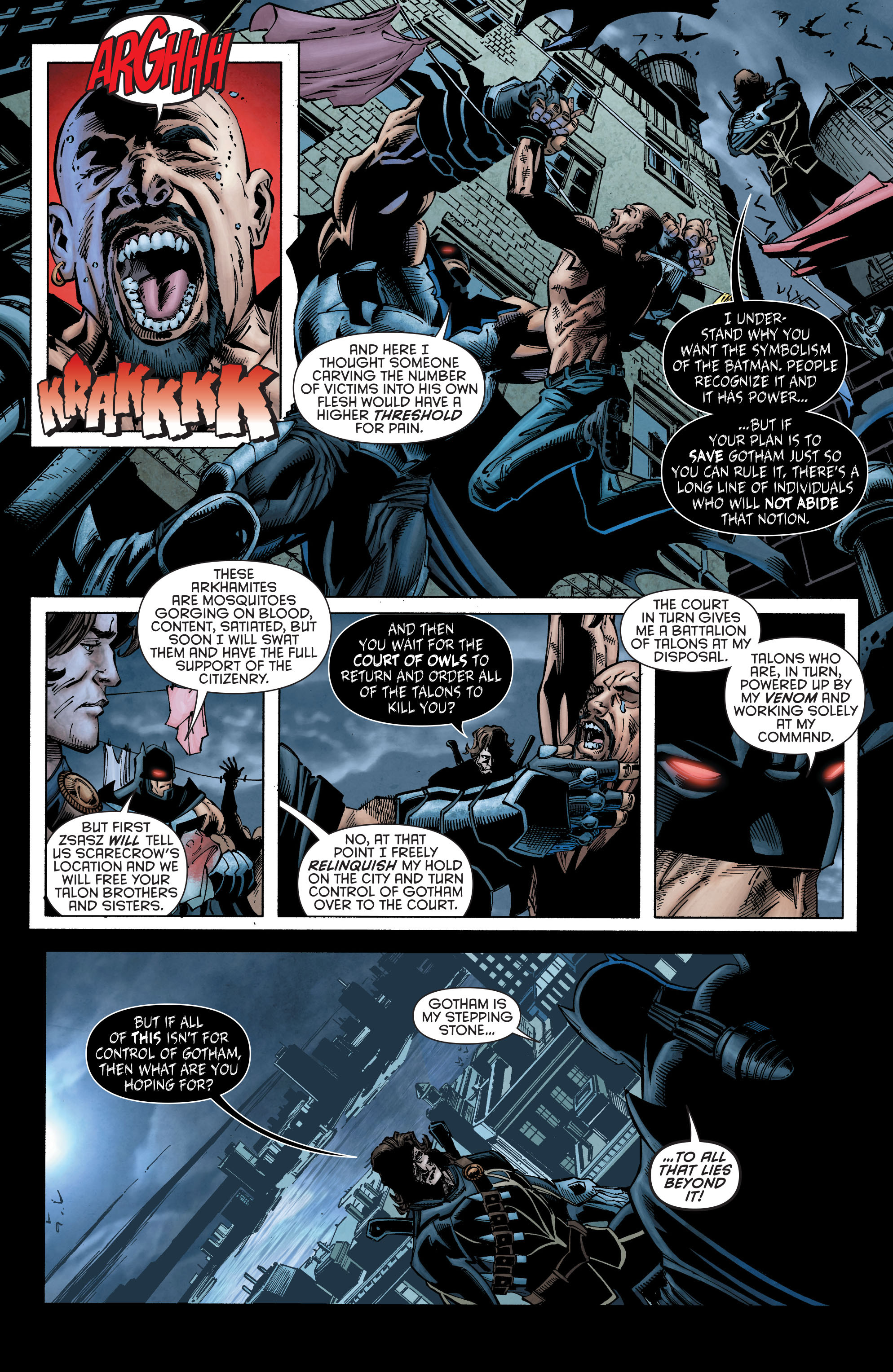 Read online Forever Evil: Arkham War comic -  Issue #4 - 16