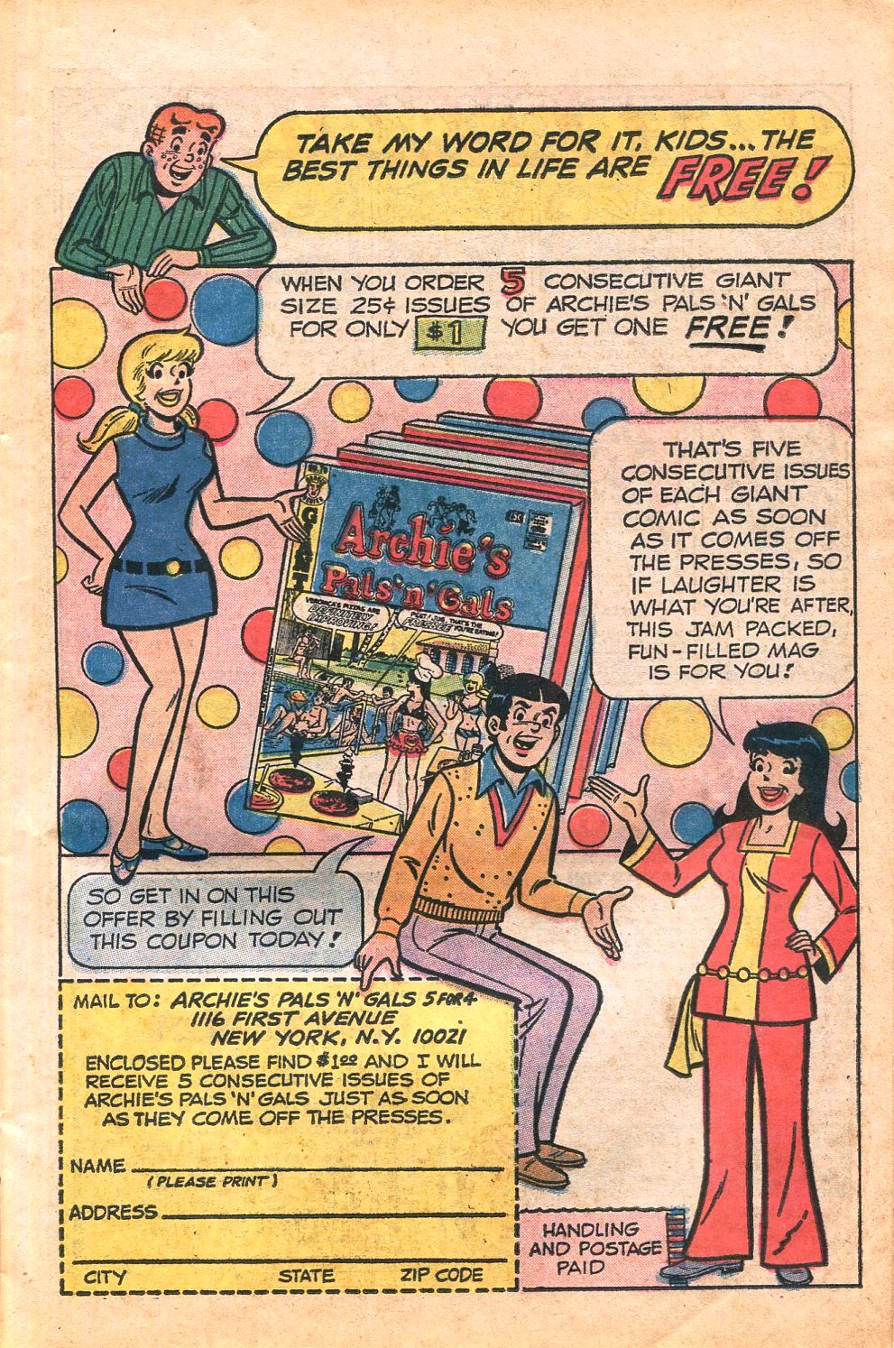 Read online Archie's Pals 'N' Gals (1952) comic -  Issue #82 - 11