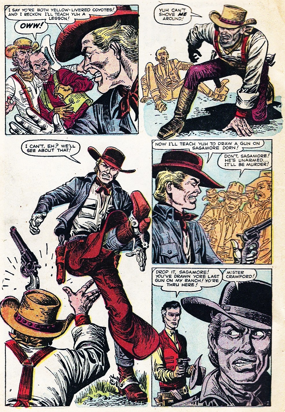 Read online Western Outlaws (1954) comic -  Issue #17 - 4