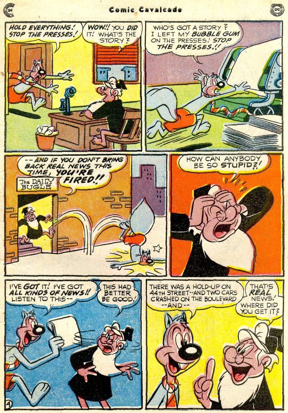 Read online Comic Cavalcade comic -  Issue #43 - 71