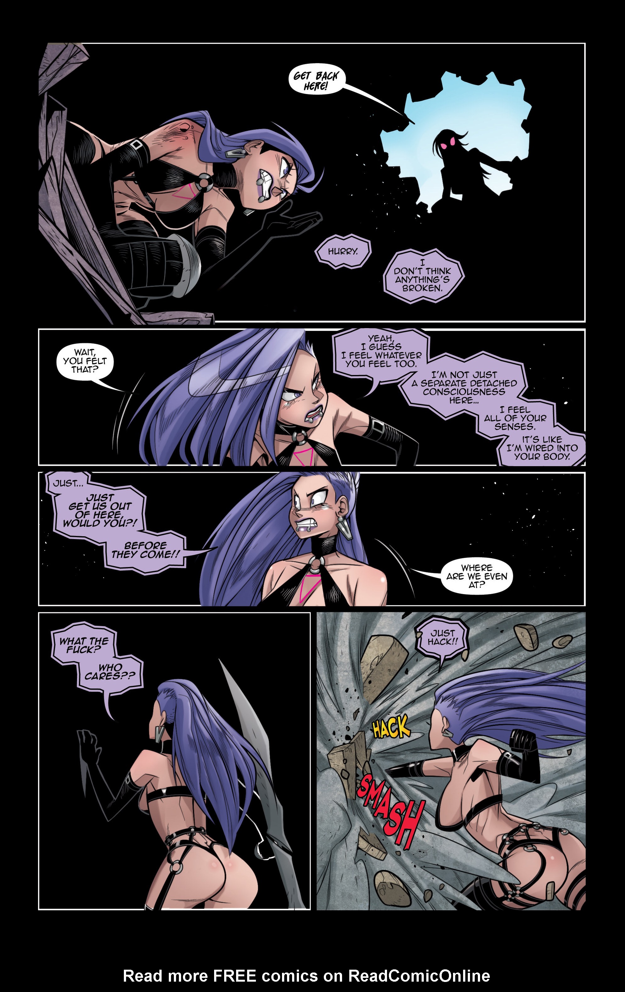 Read online Vampblade Season 4 comic -  Issue #3 - 17